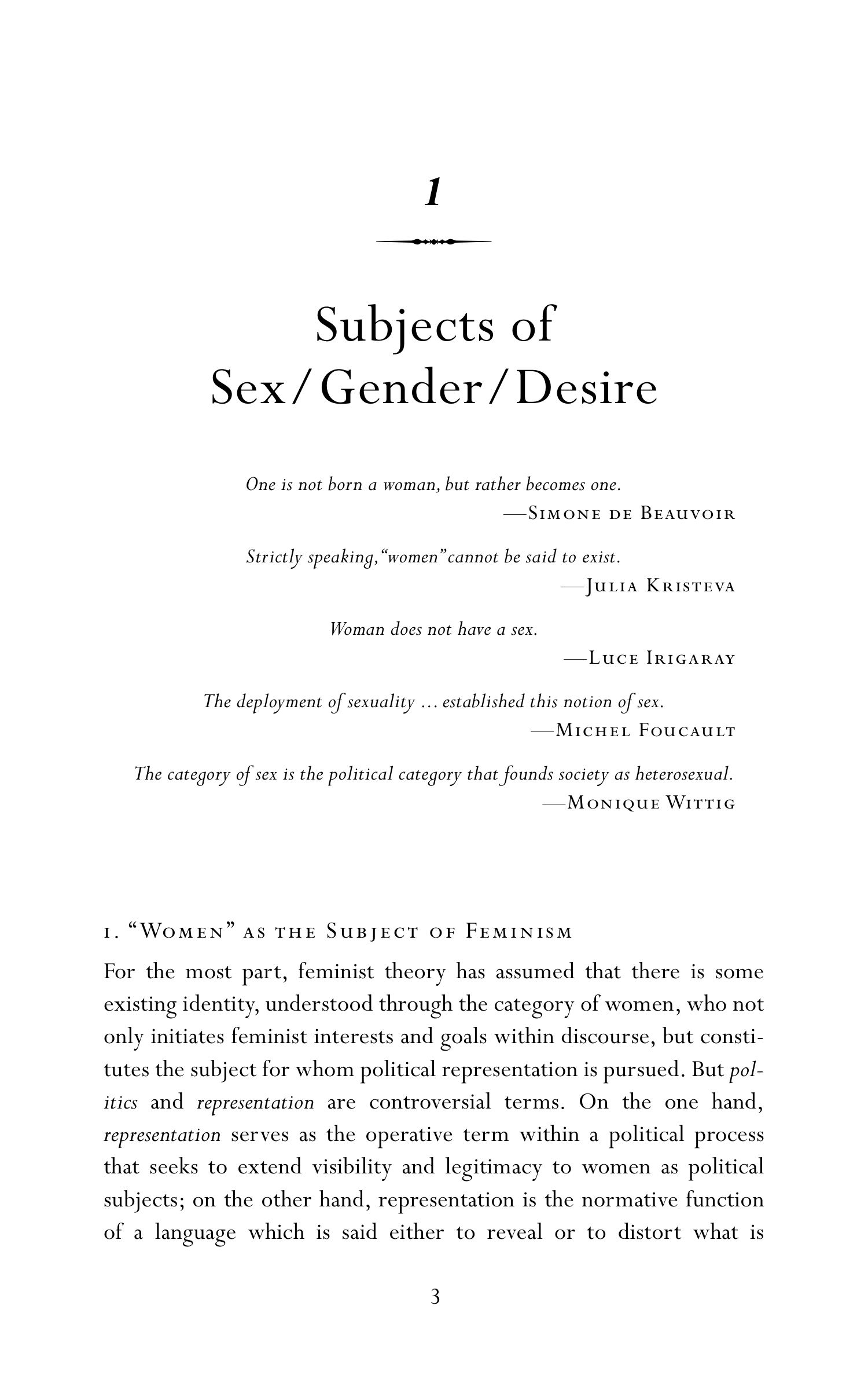 Judith Butler Gender Trouble Biography — page 38