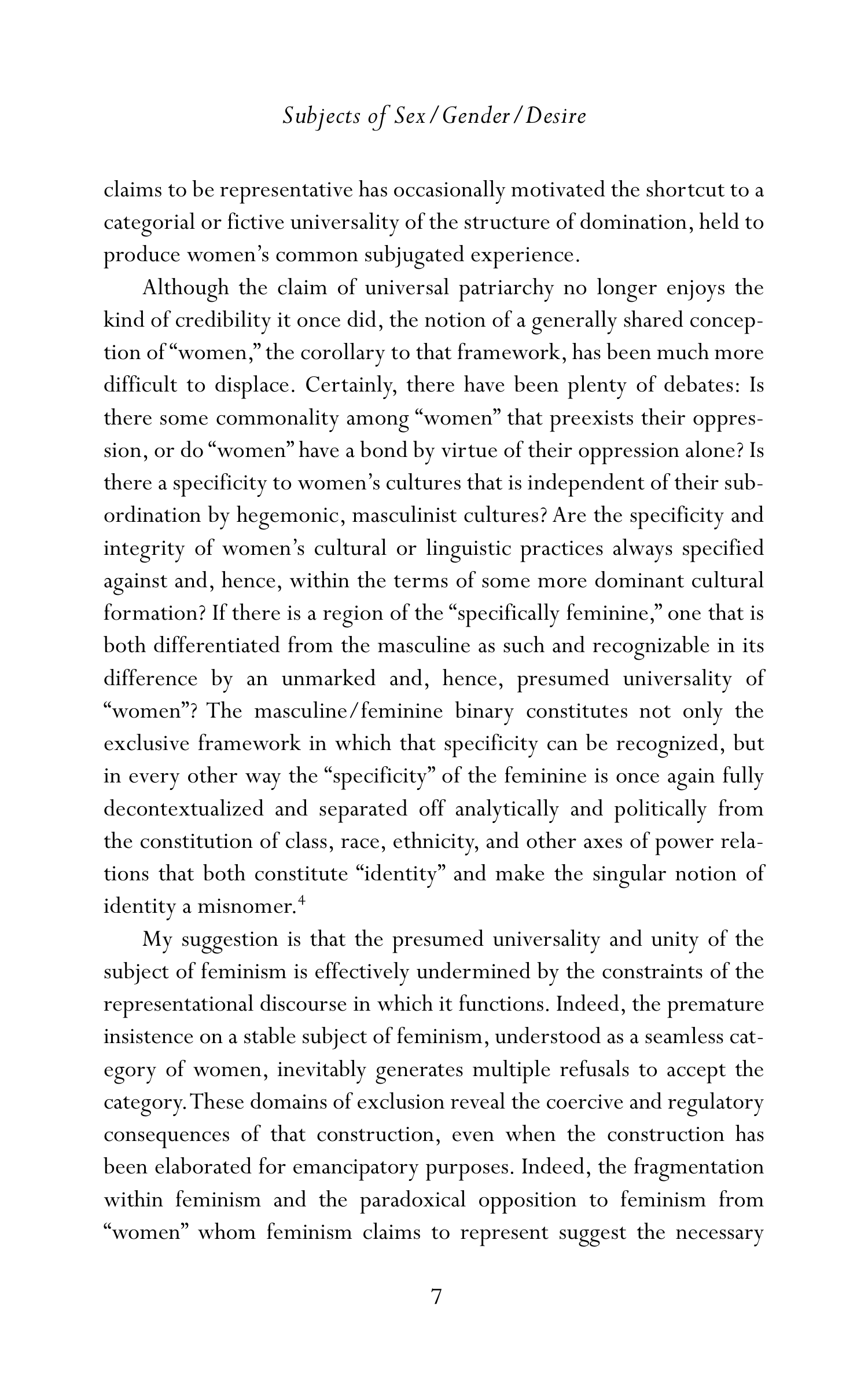 Judith Butler Gender Trouble Biography — page 42