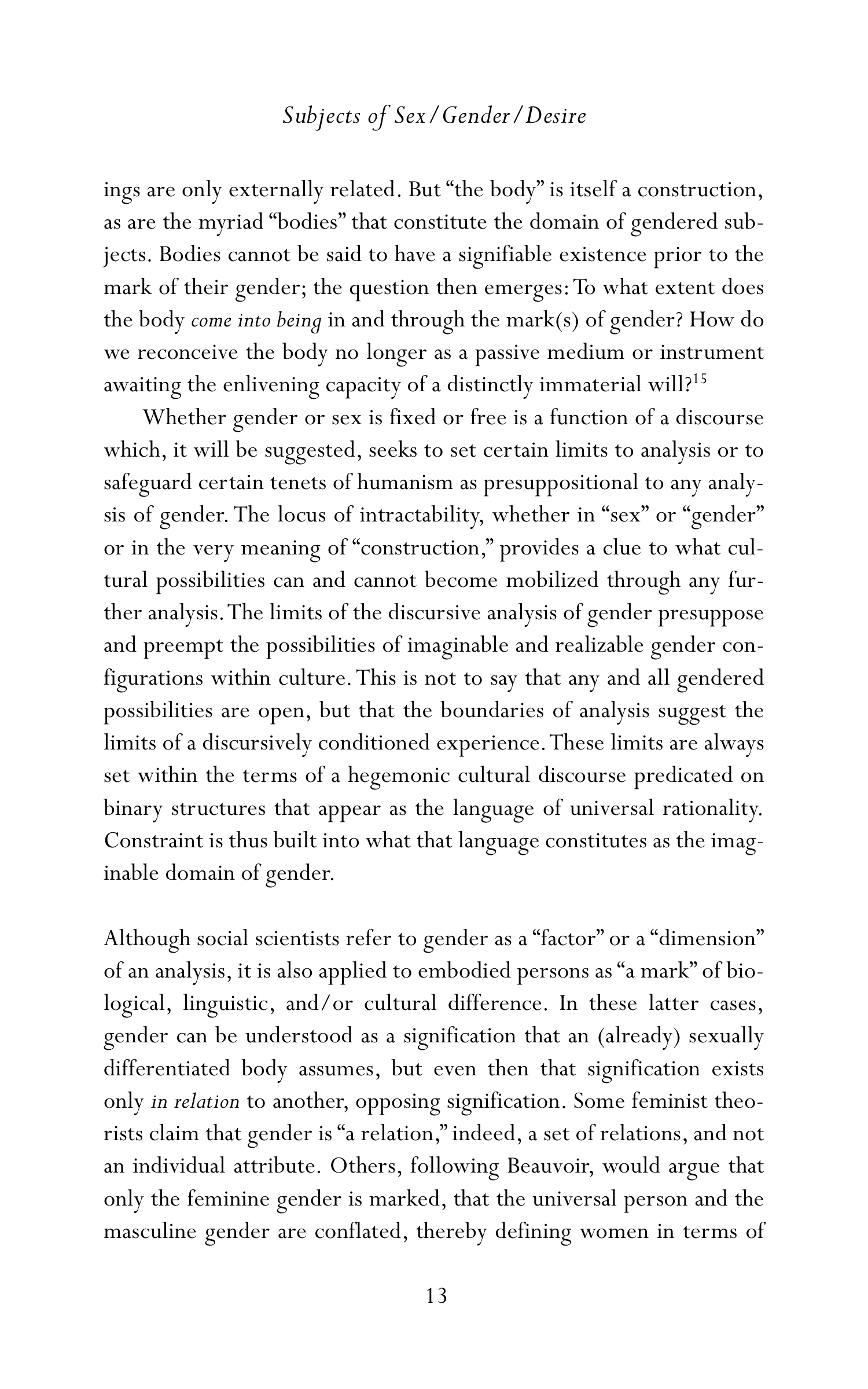 Judith Butler Gender Trouble Biography — page 48