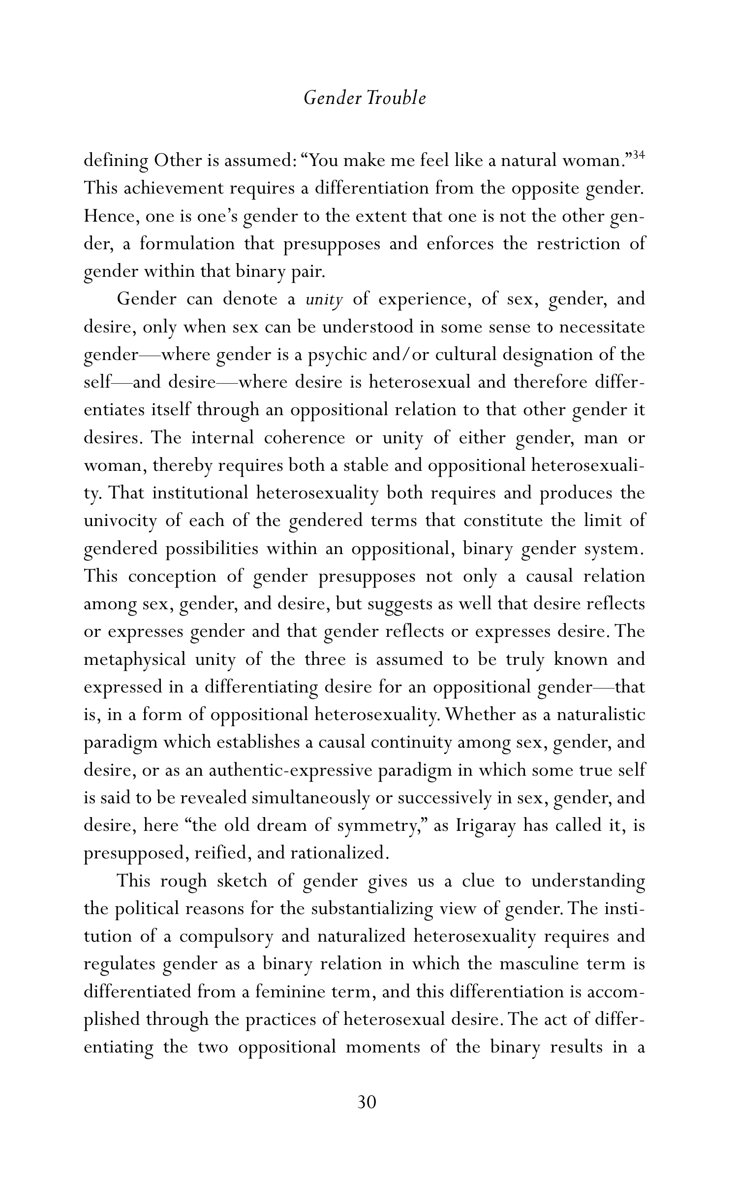 Judith Butler Gender Trouble Biography — page 65