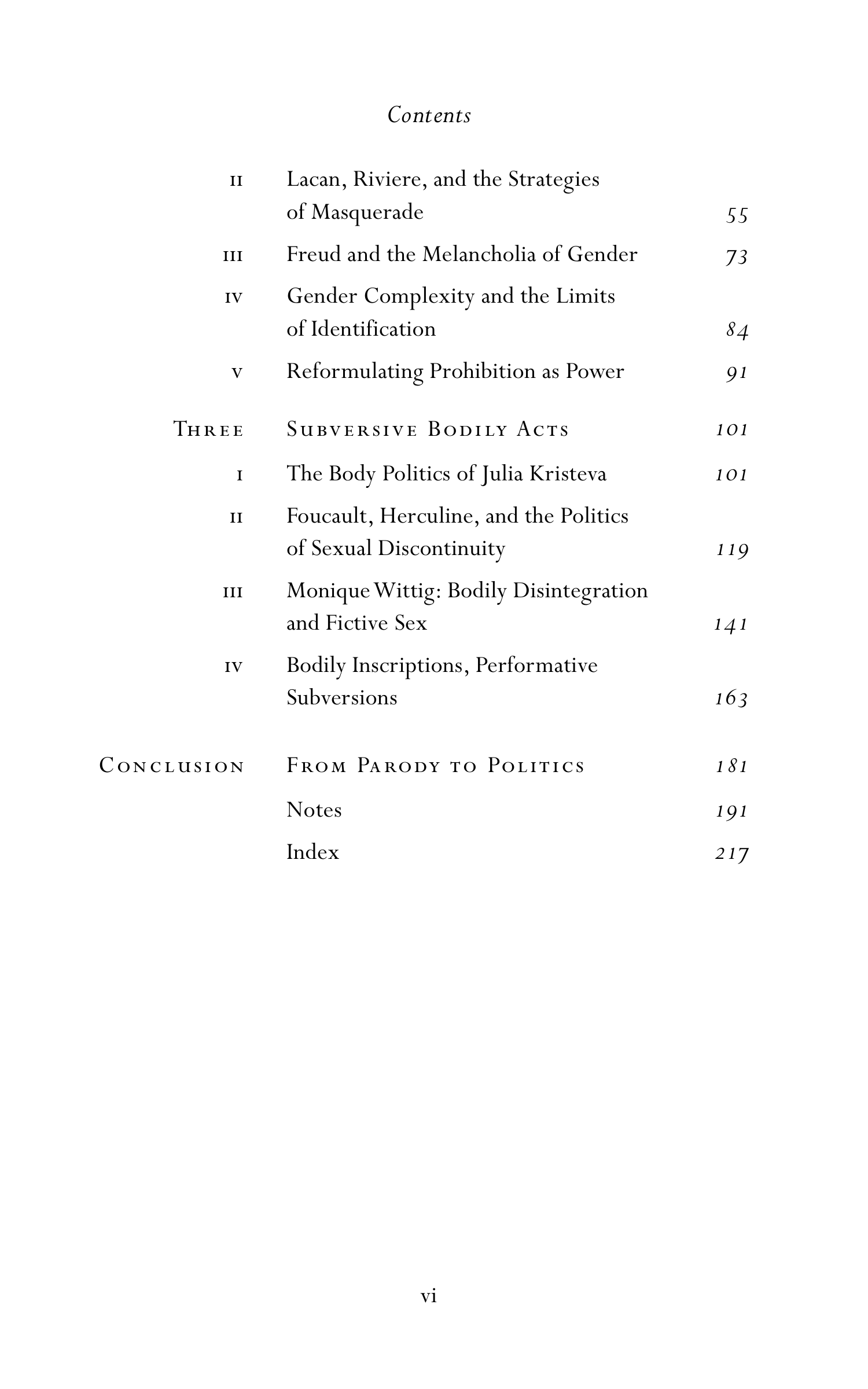 Judith Butler Gender Trouble Biography — page 7