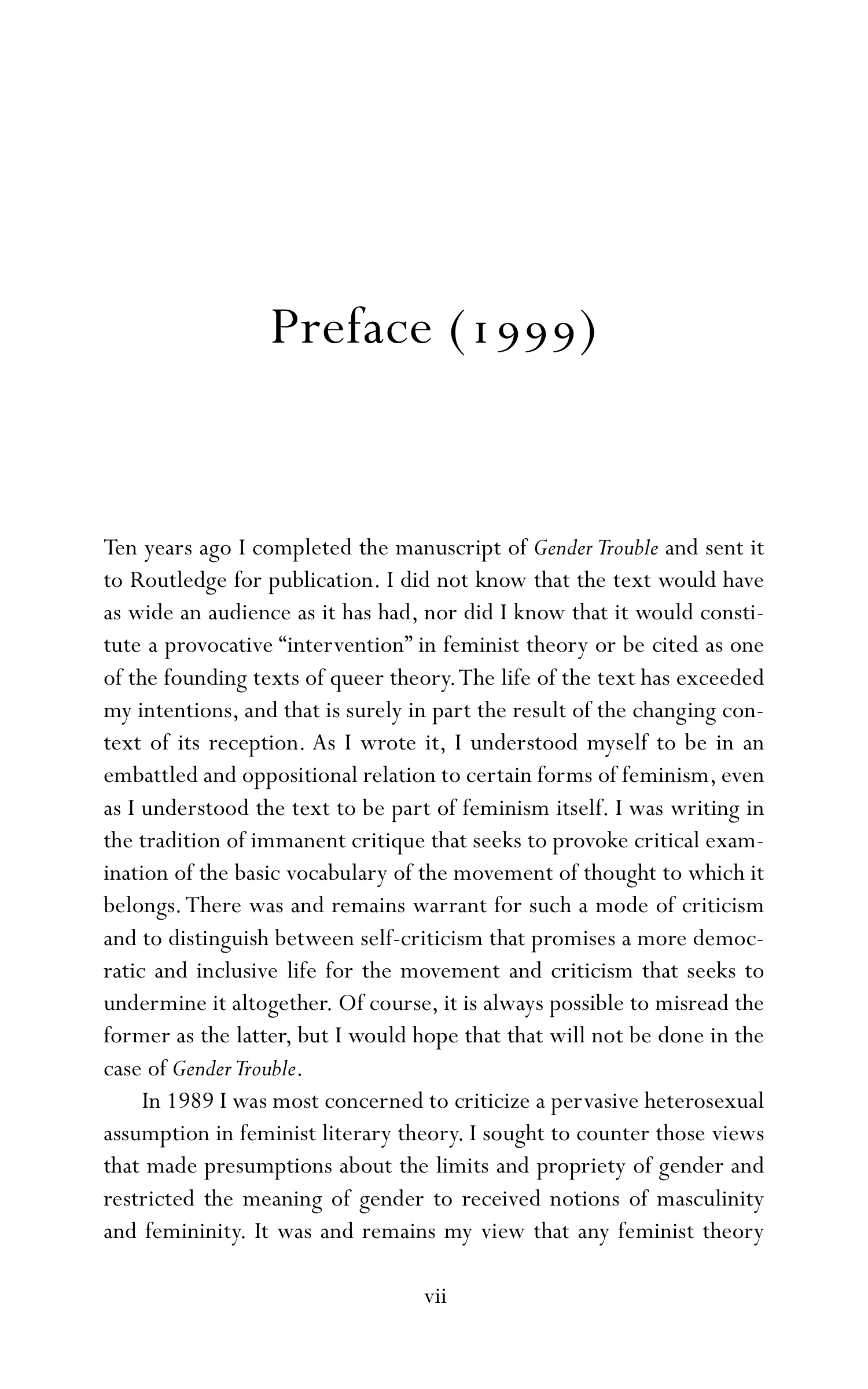 Judith Butler Gender Trouble Biography — page 8
