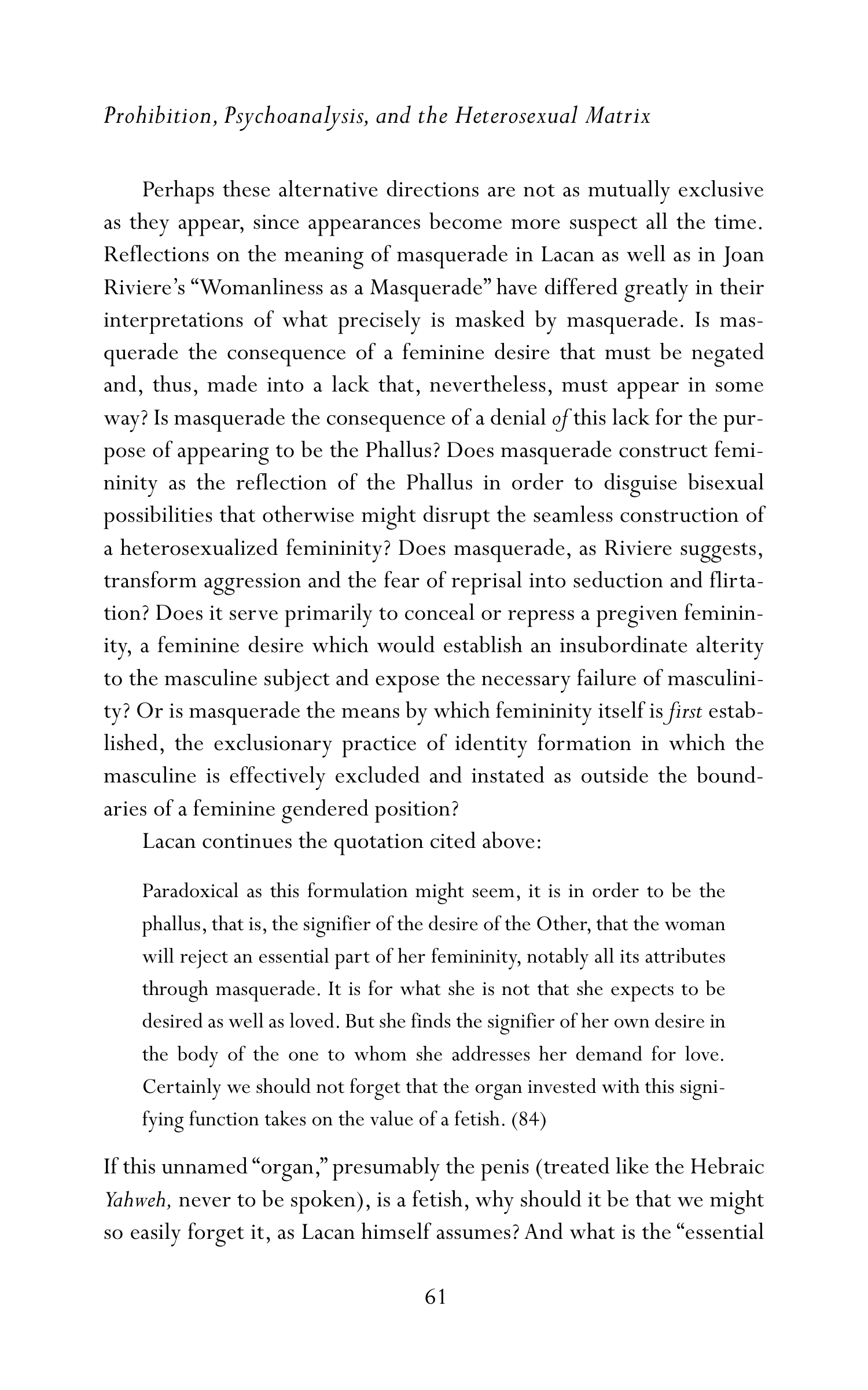 Judith Butler Gender Trouble Biography — page 96