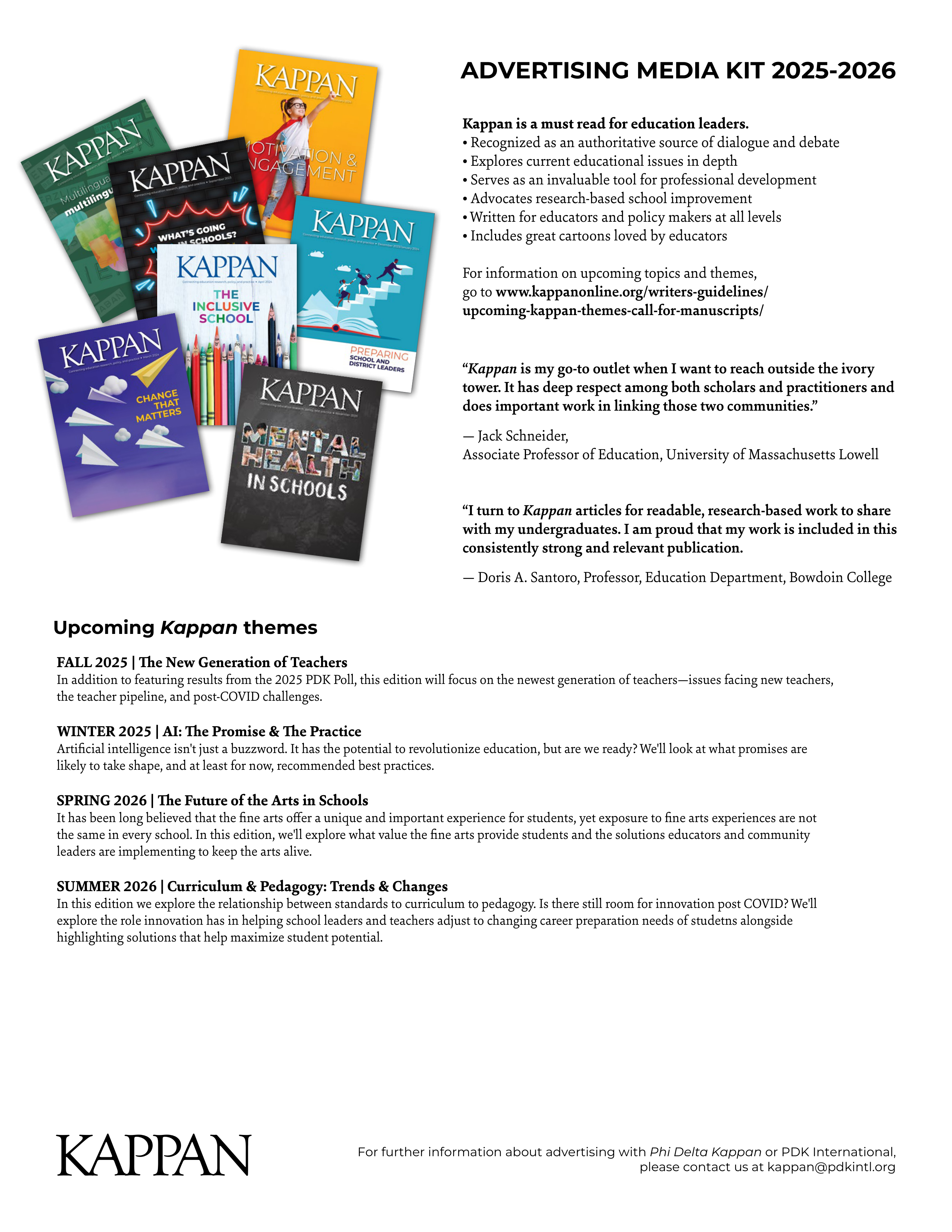 KAPPAN Media Kit — page 2