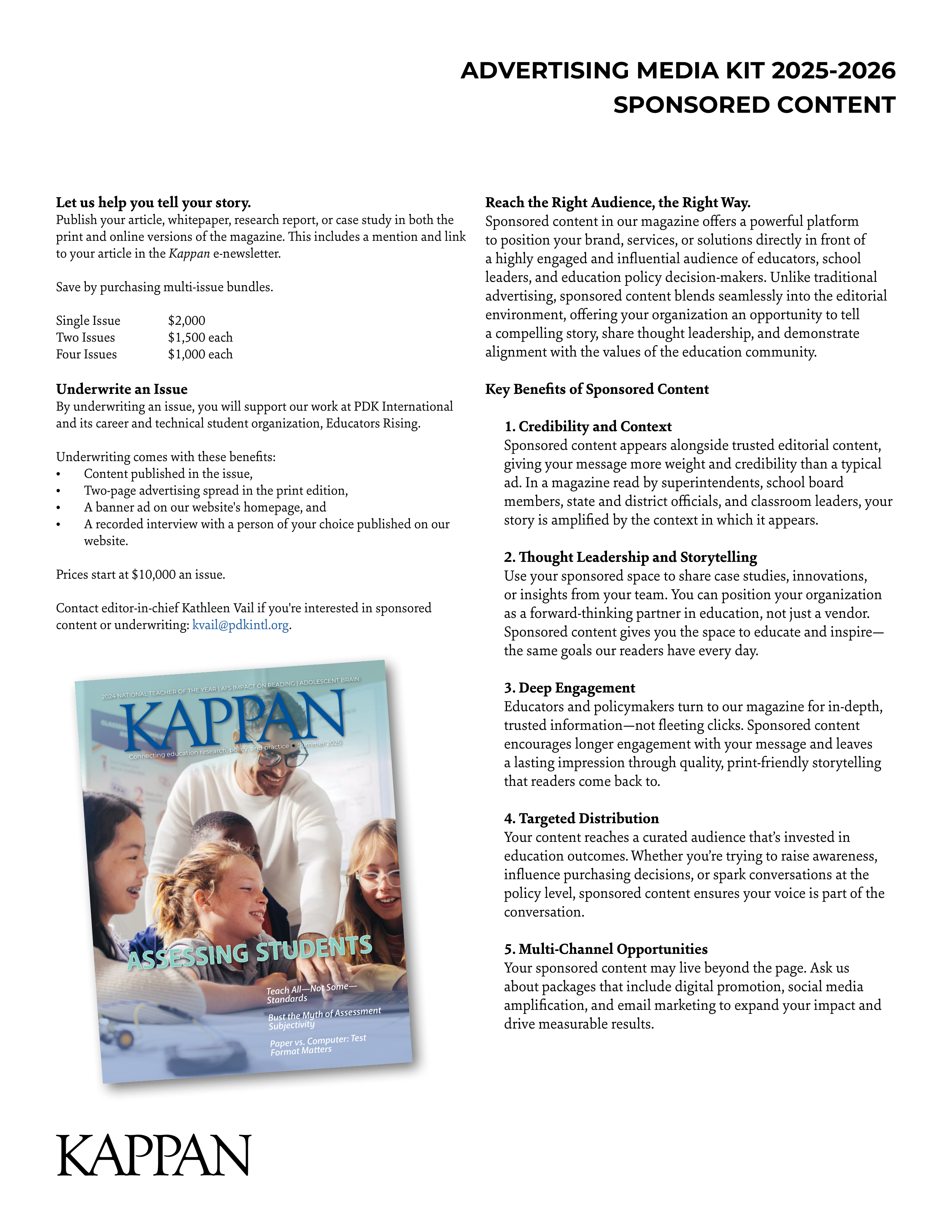 KAPPAN Media Kit — page 3