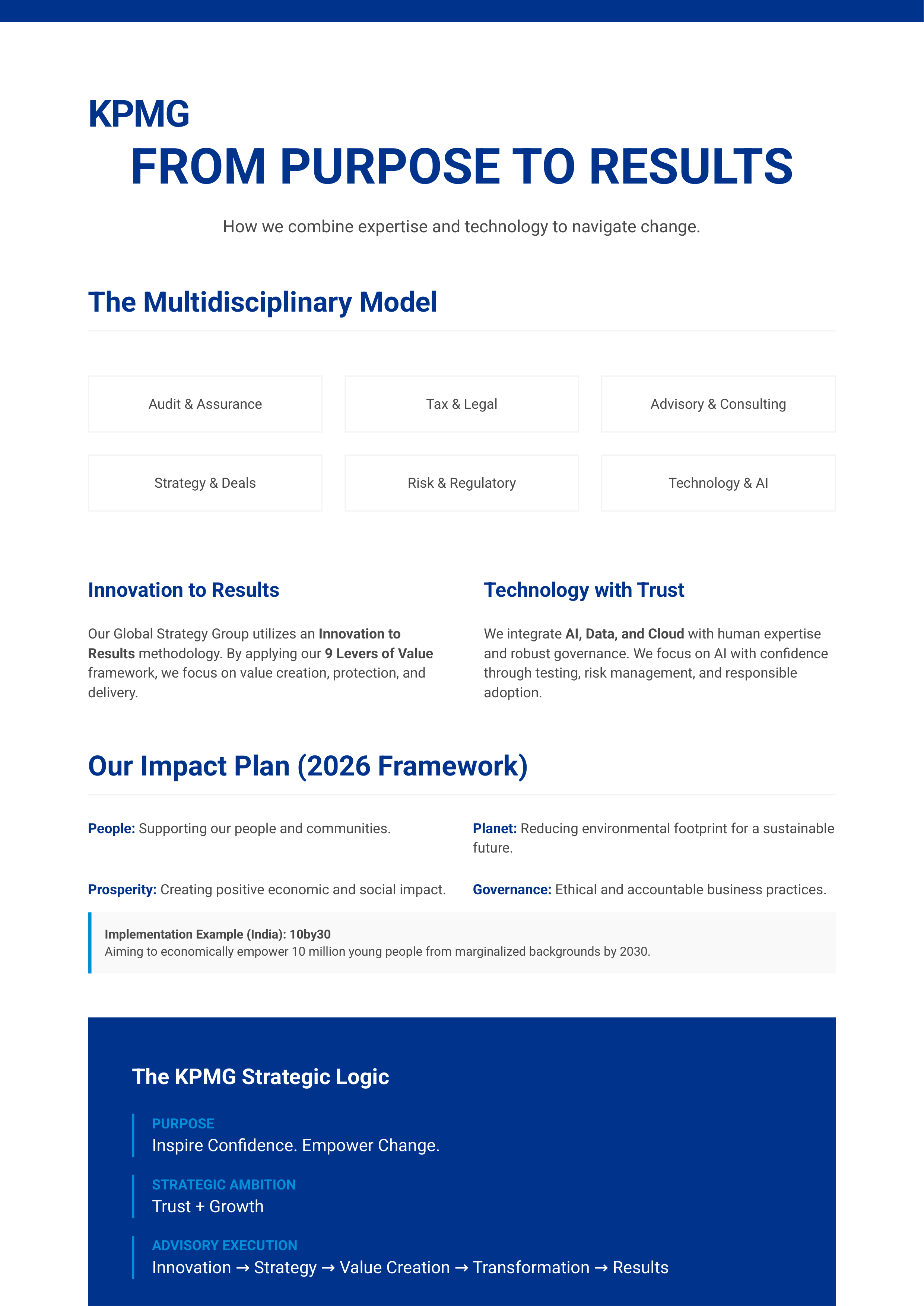 KPMG Consulting Vision Statement — page 3