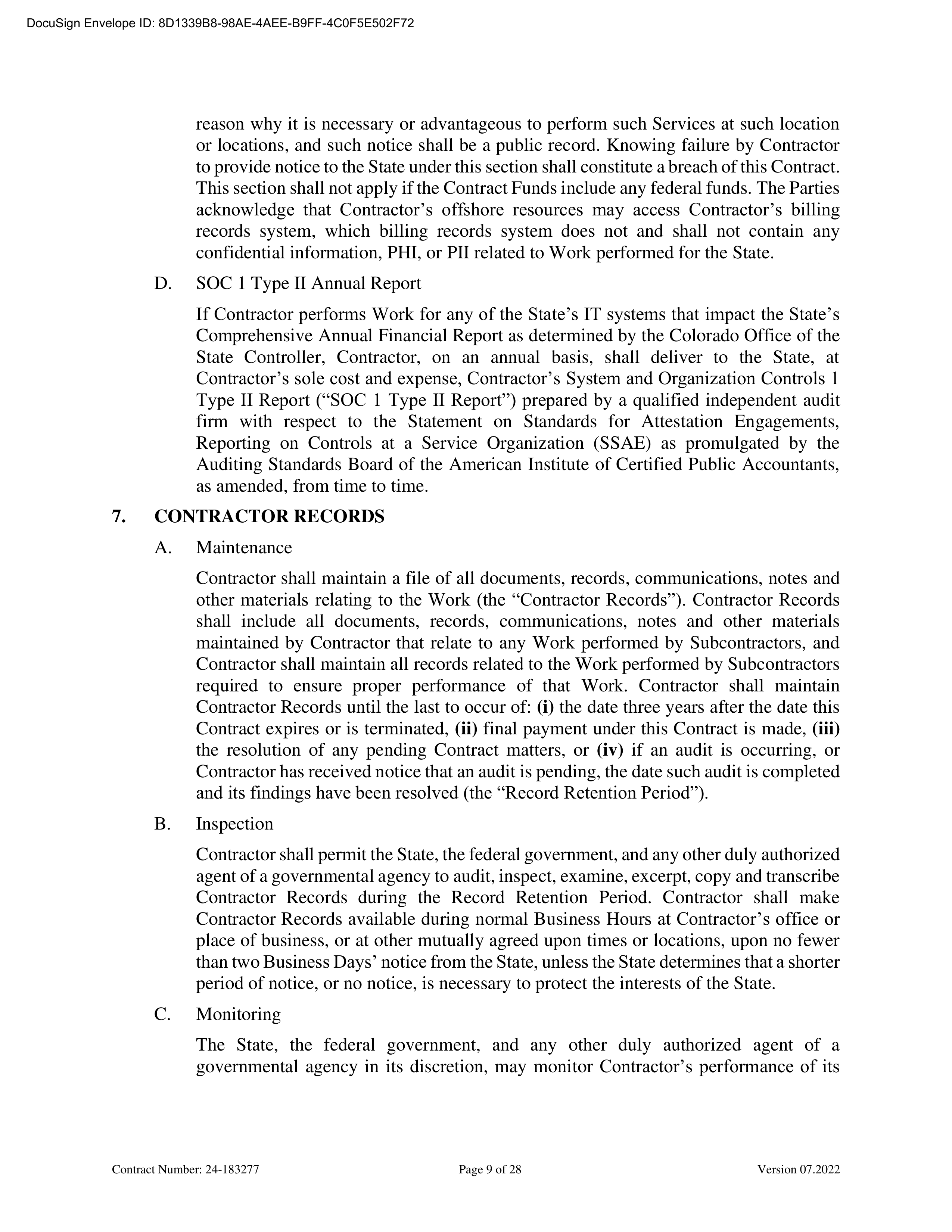 KPMG LLG Base Contract — page 11