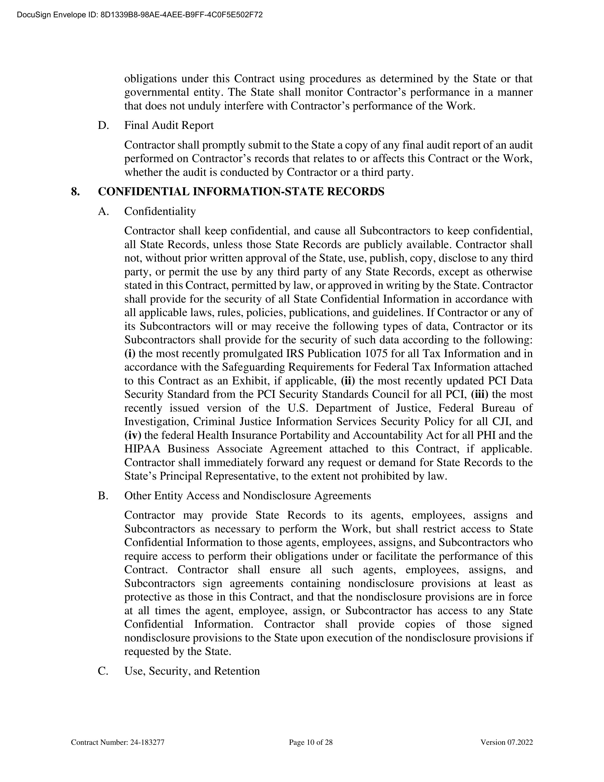 KPMG LLG Base Contract — page 12