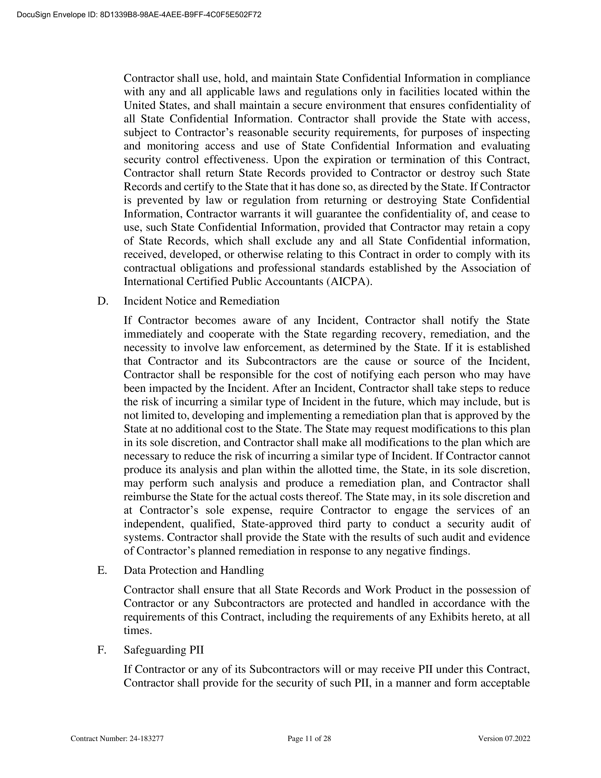 KPMG LLG Base Contract — page 13