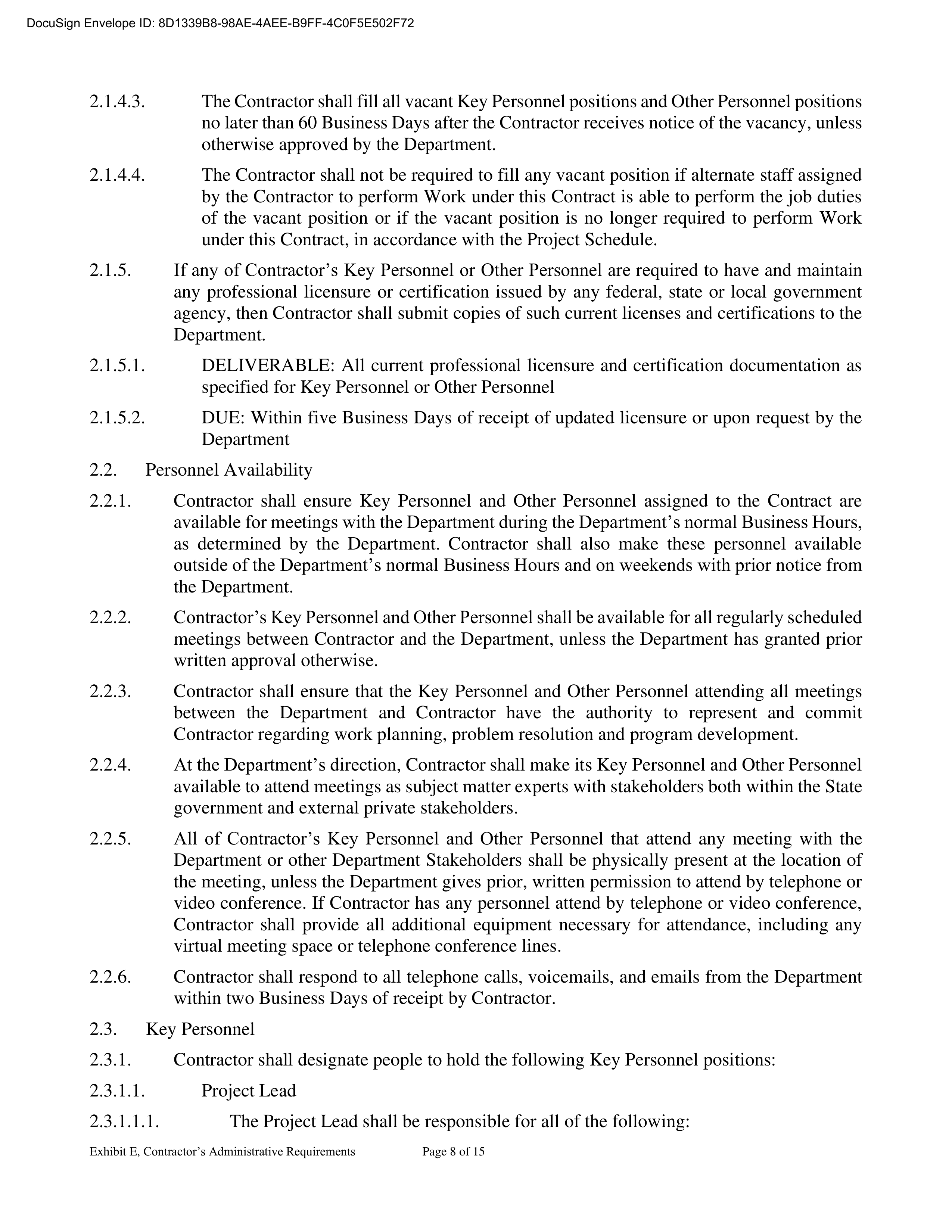 KPMG LLG Base Contract — page 182