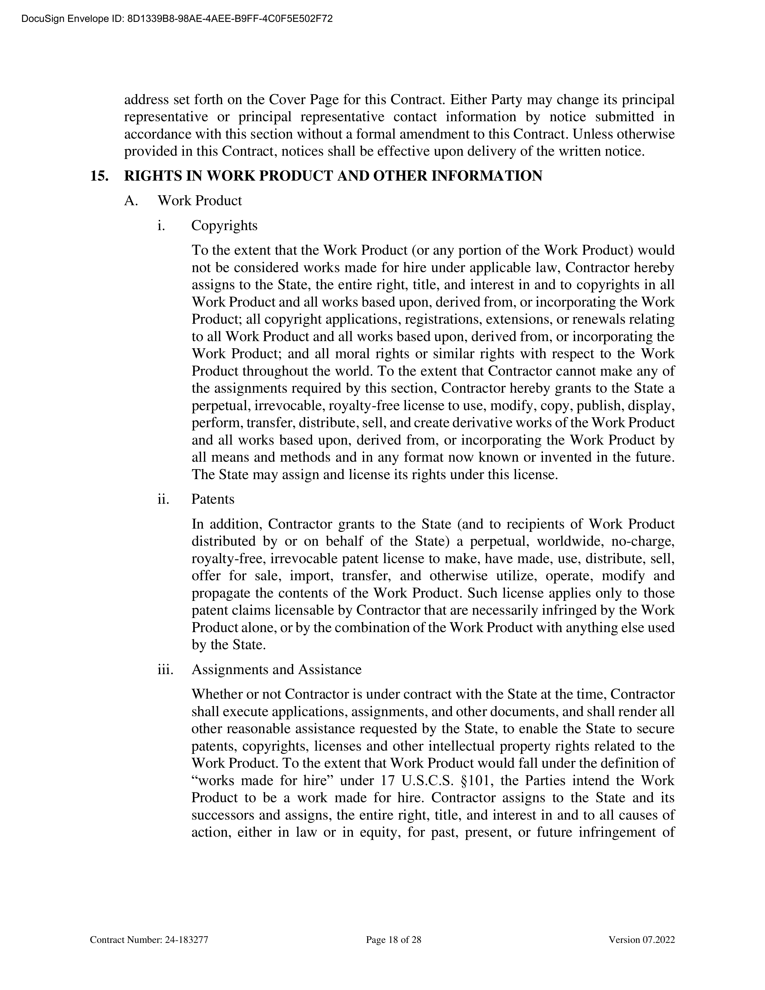 KPMG LLG Base Contract — page 20