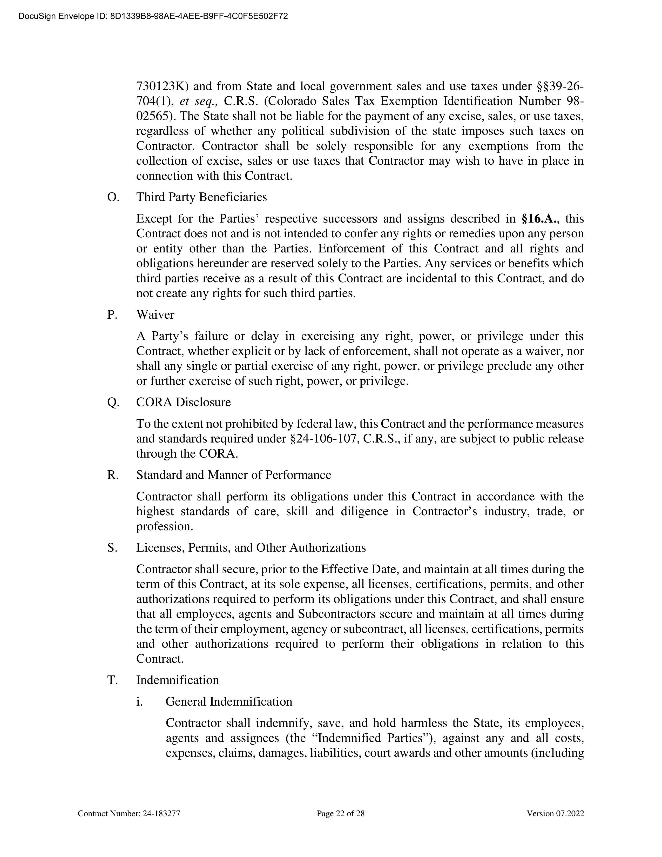 KPMG LLG Base Contract — page 24