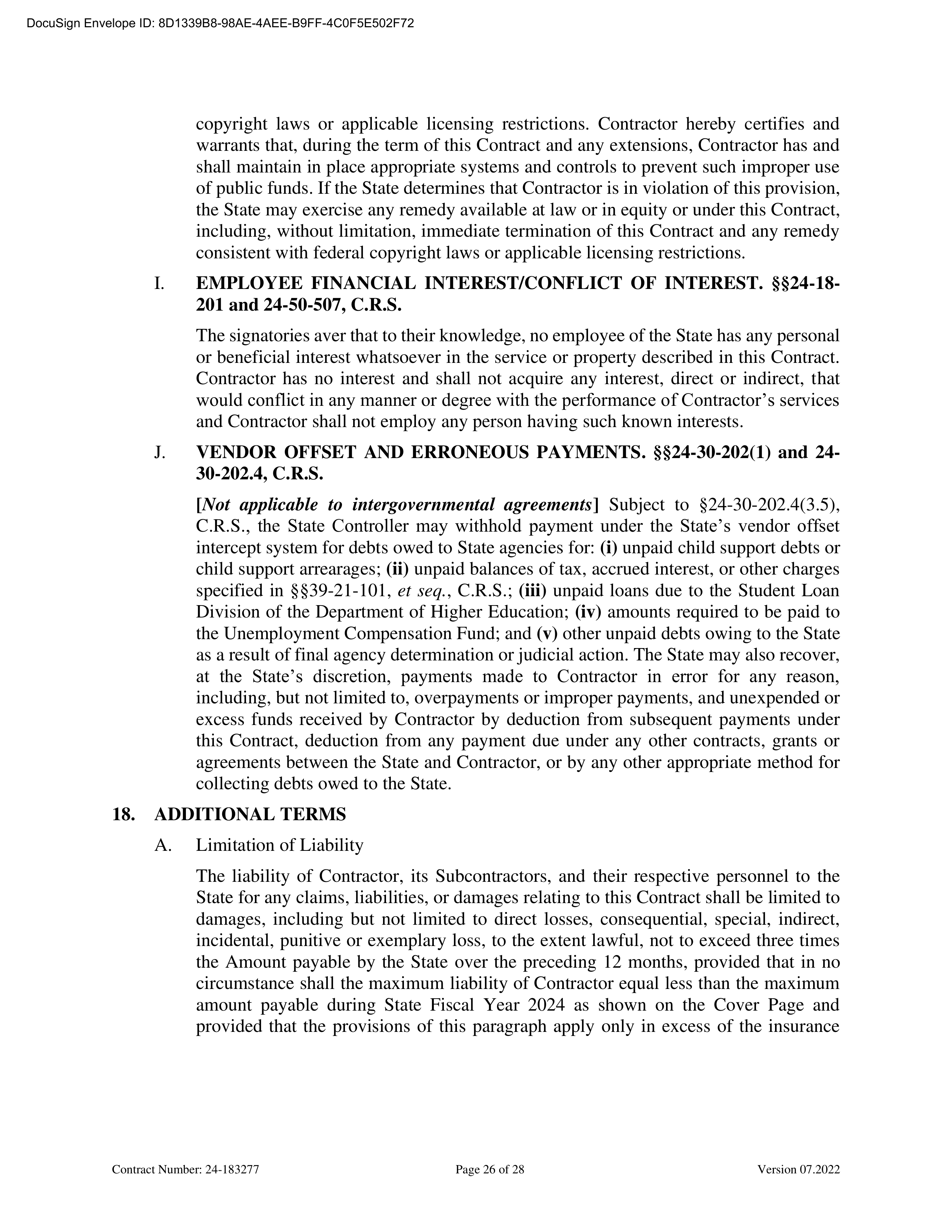 KPMG LLG Base Contract — page 28