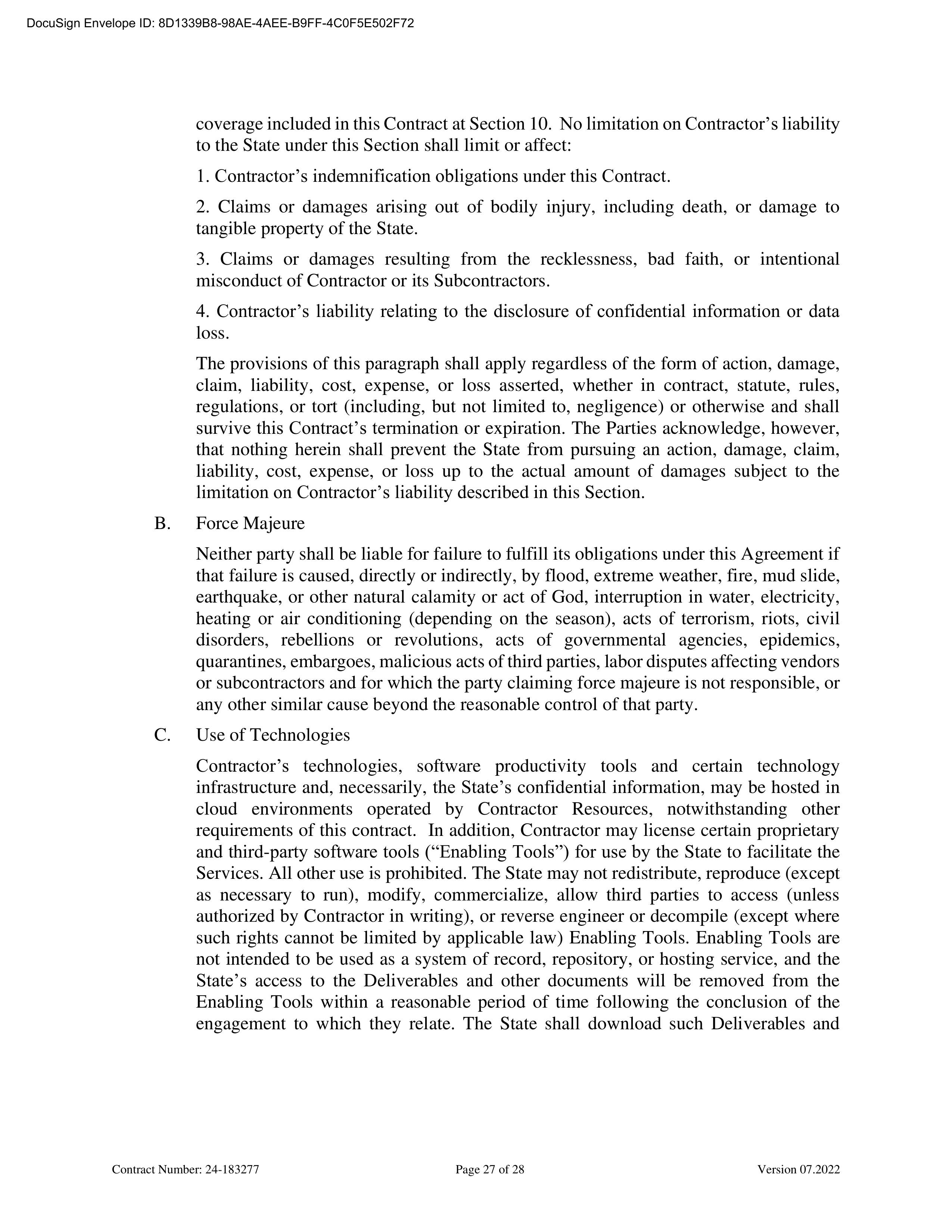 KPMG LLG Base Contract — page 29