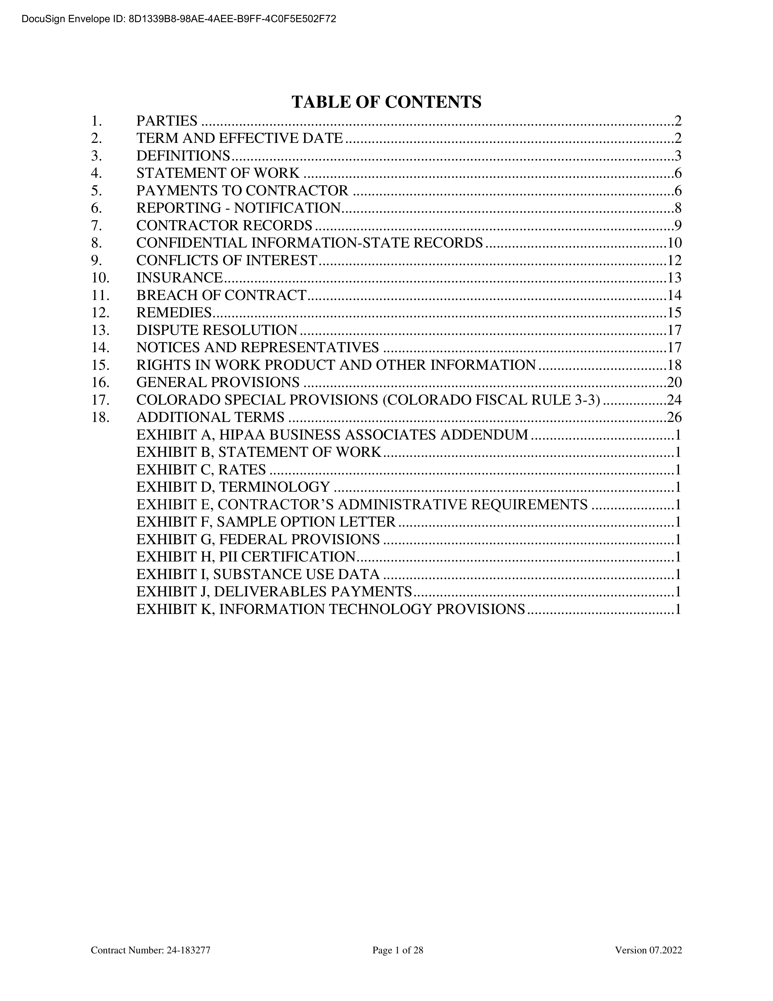 KPMG LLG Base Contract — page 3