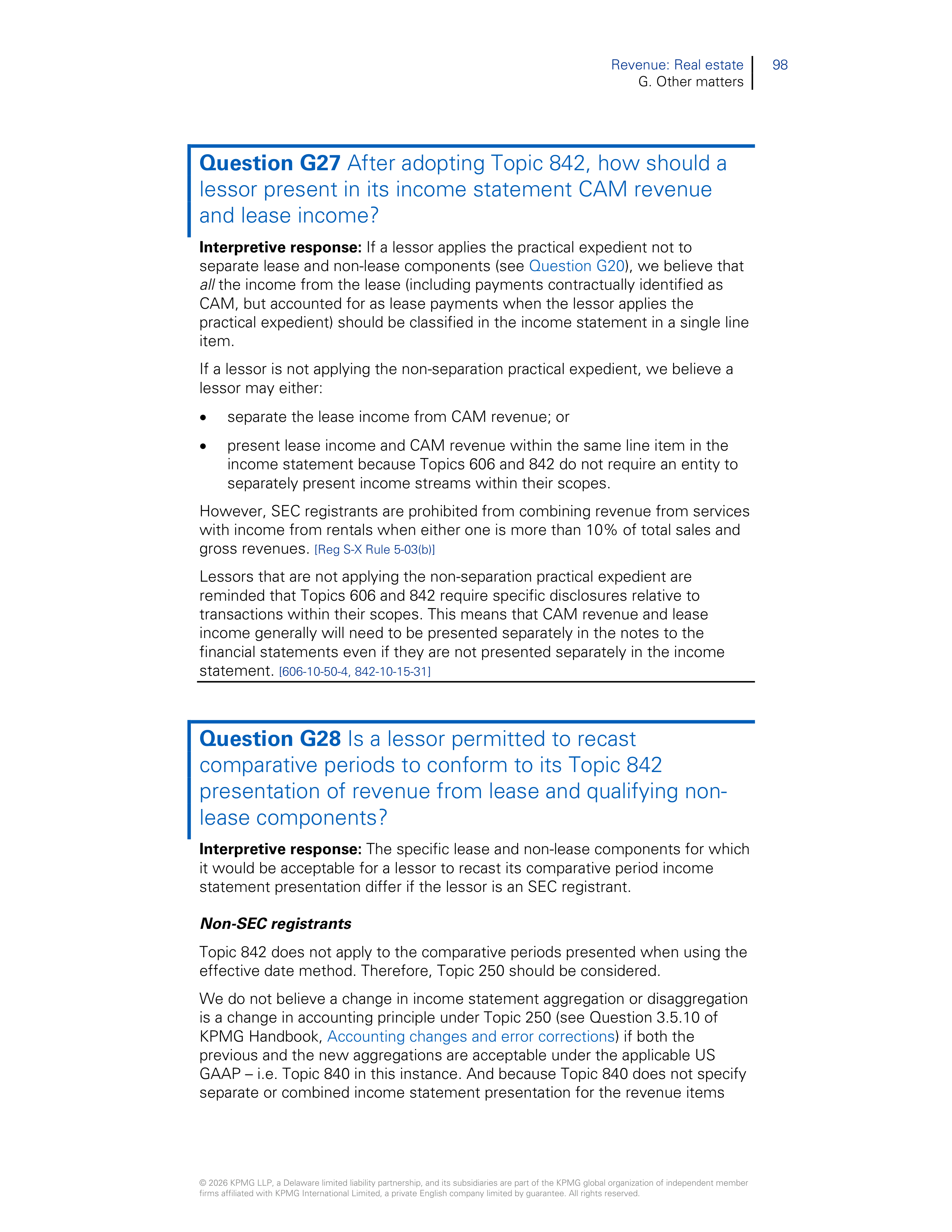 KPMG Real Estate Revenue Handbook — page 100