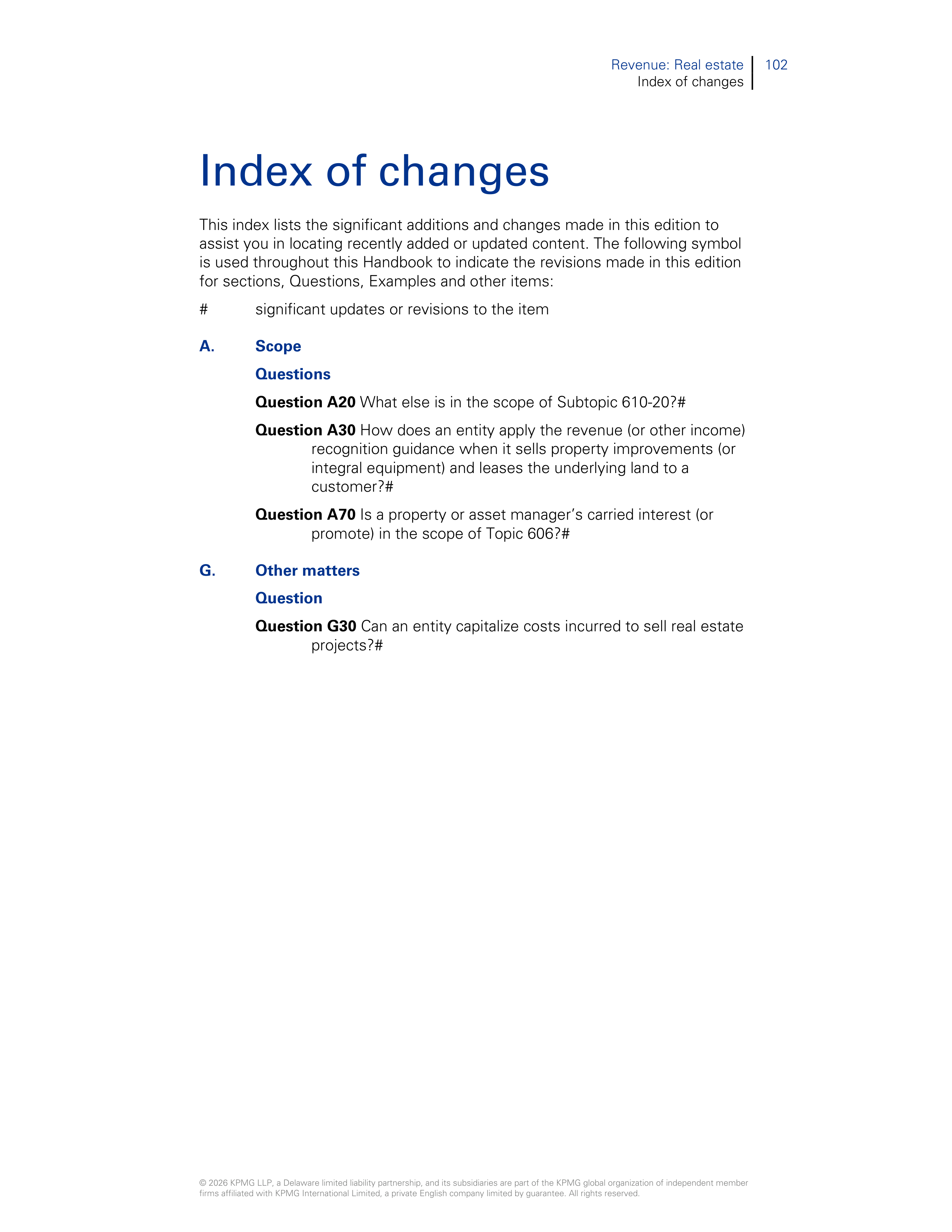KPMG Real Estate Revenue Handbook — page 104
