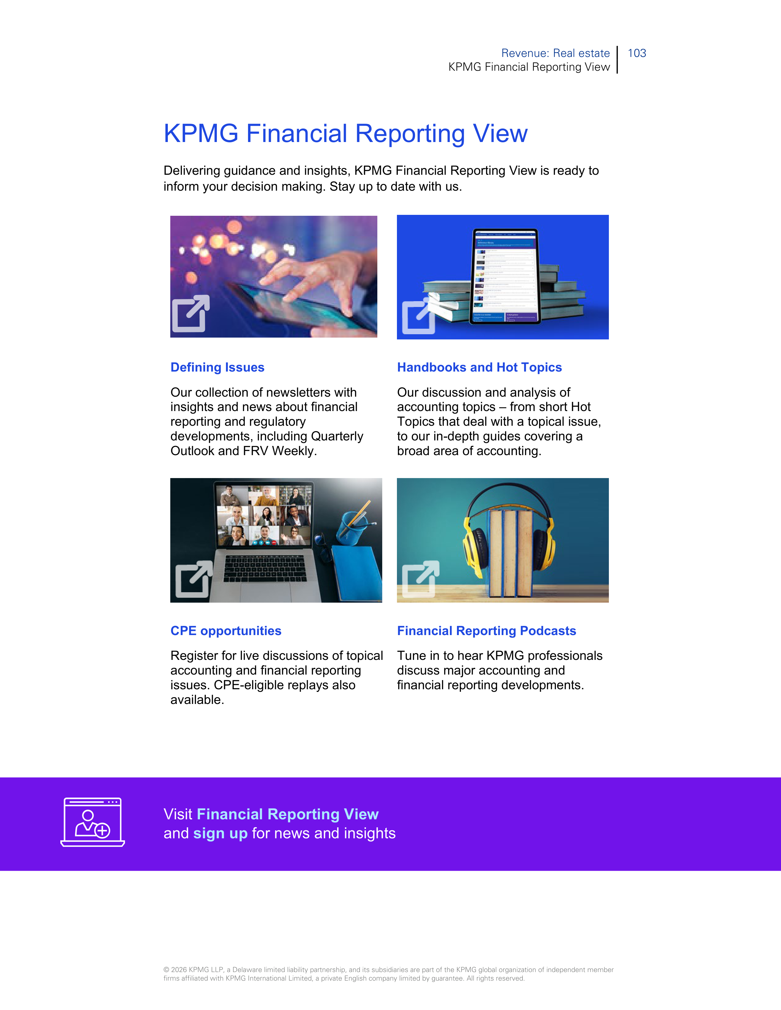 KPMG Real Estate Revenue Handbook — page 105