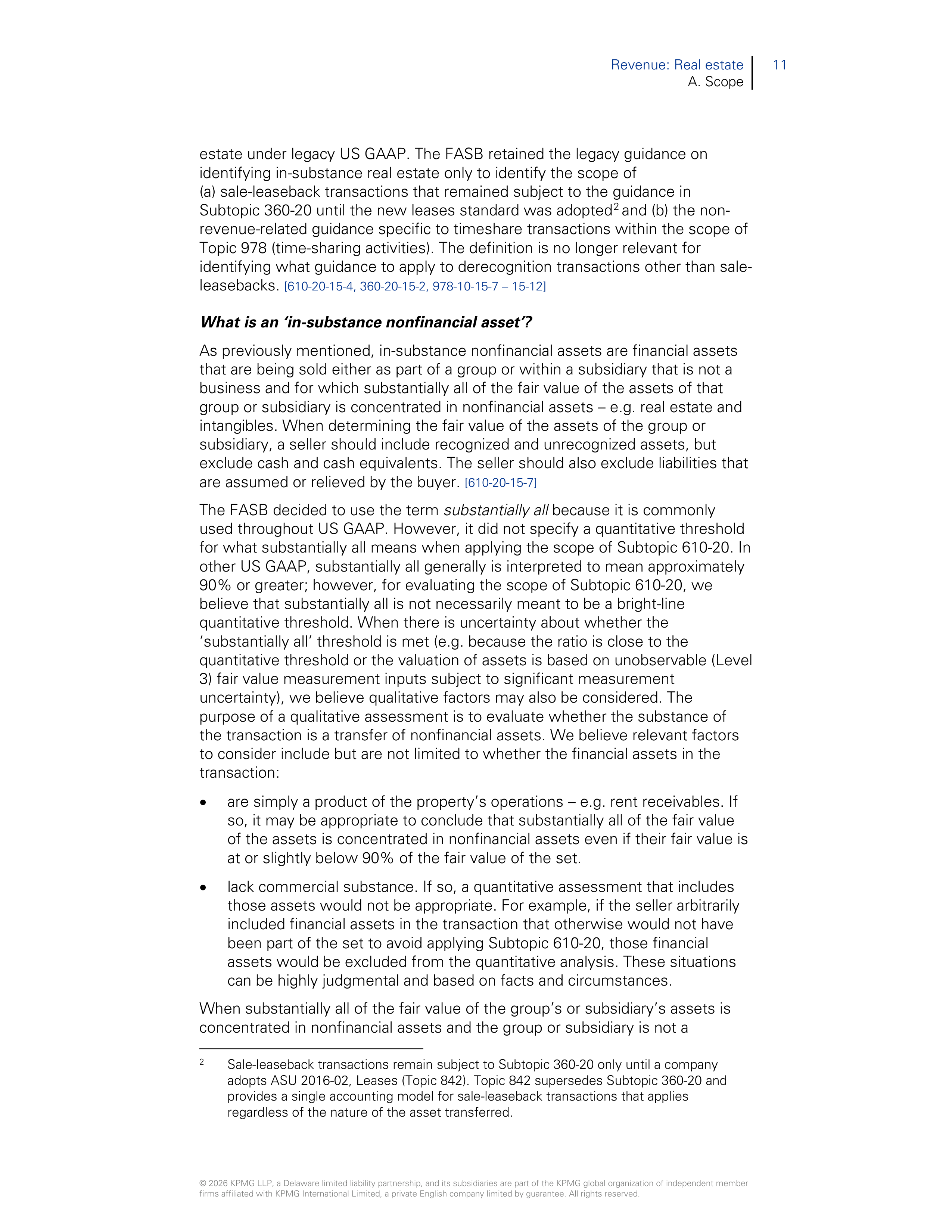 KPMG Real Estate Revenue Handbook — page 13