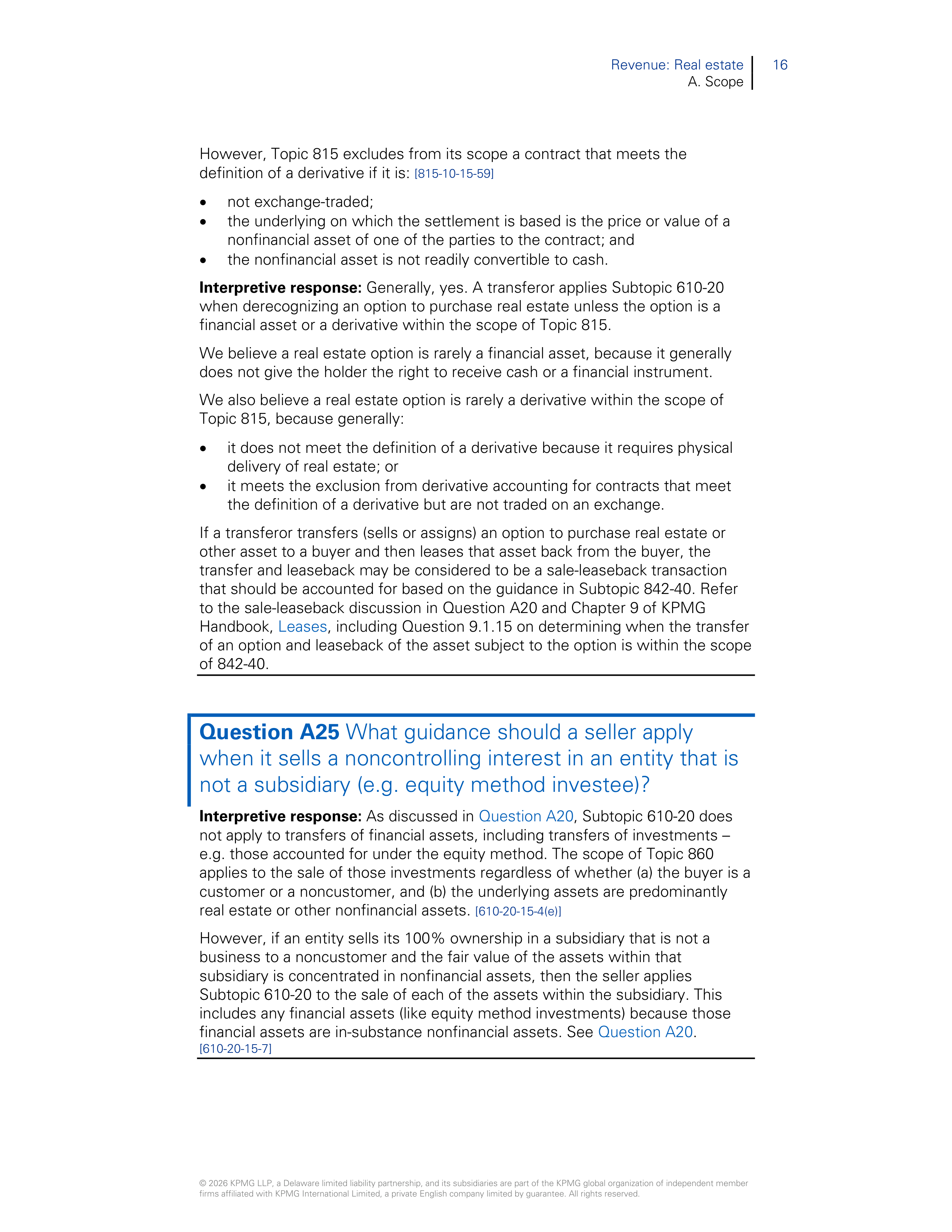 KPMG Real Estate Revenue Handbook — page 18