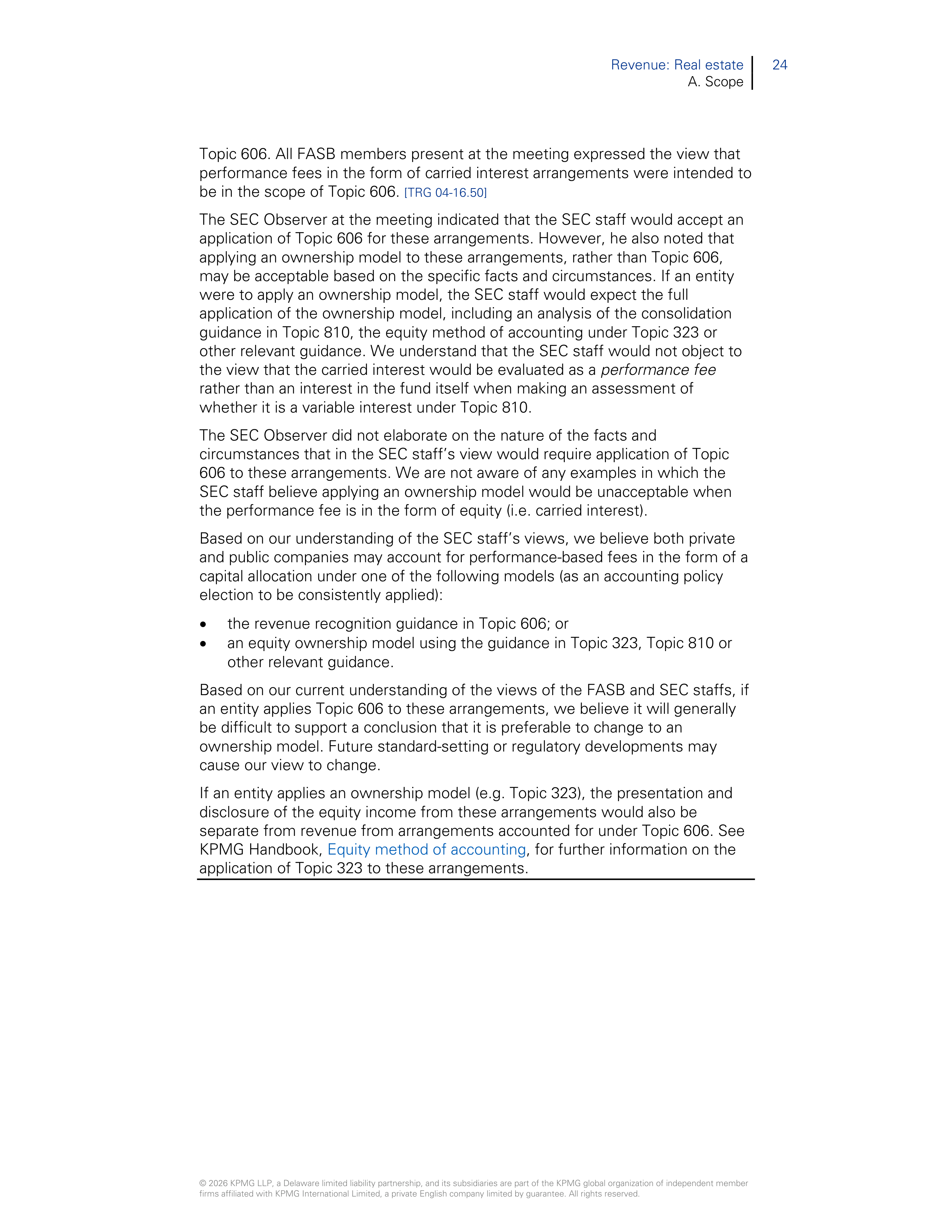 KPMG Real Estate Revenue Handbook — page 26