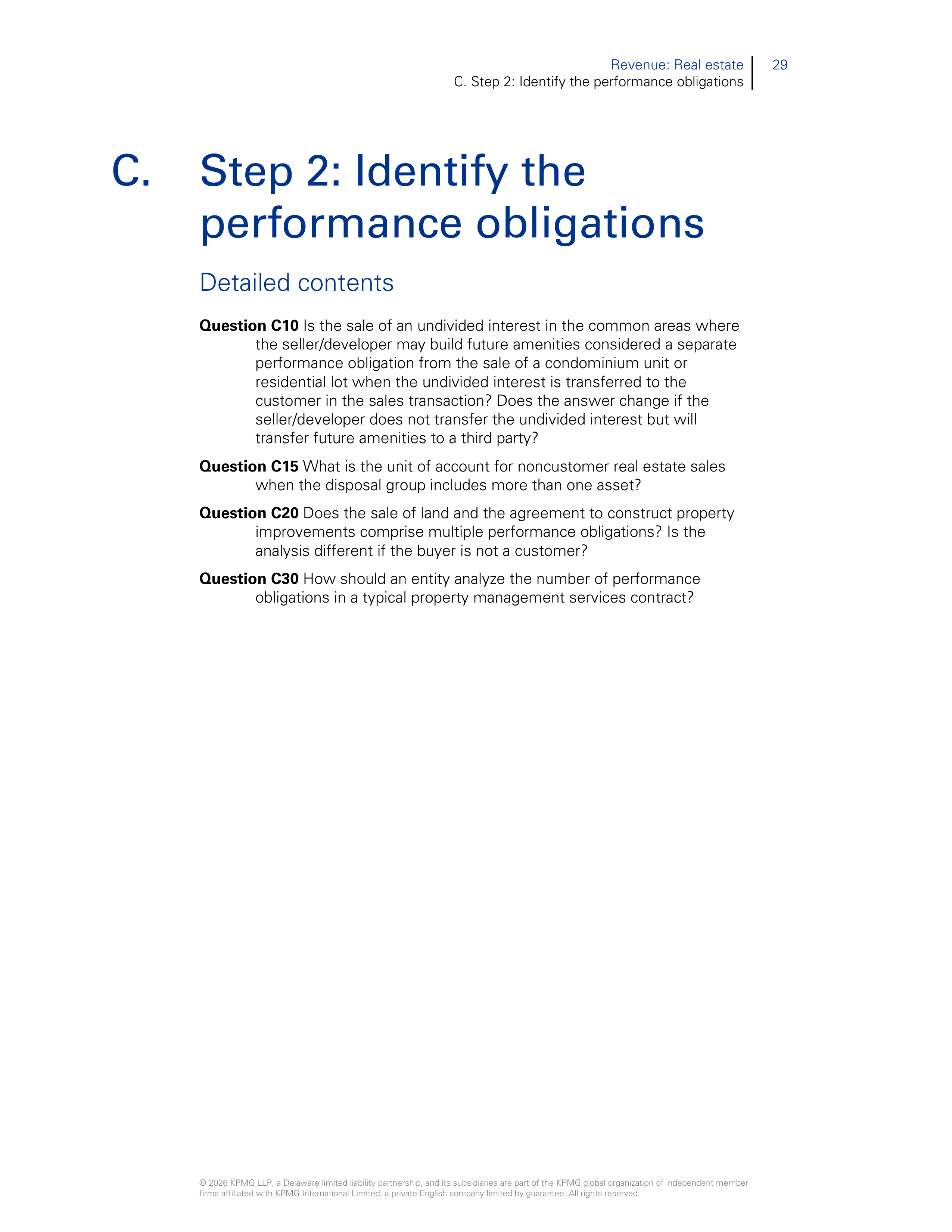KPMG Real Estate Revenue Handbook — page 31