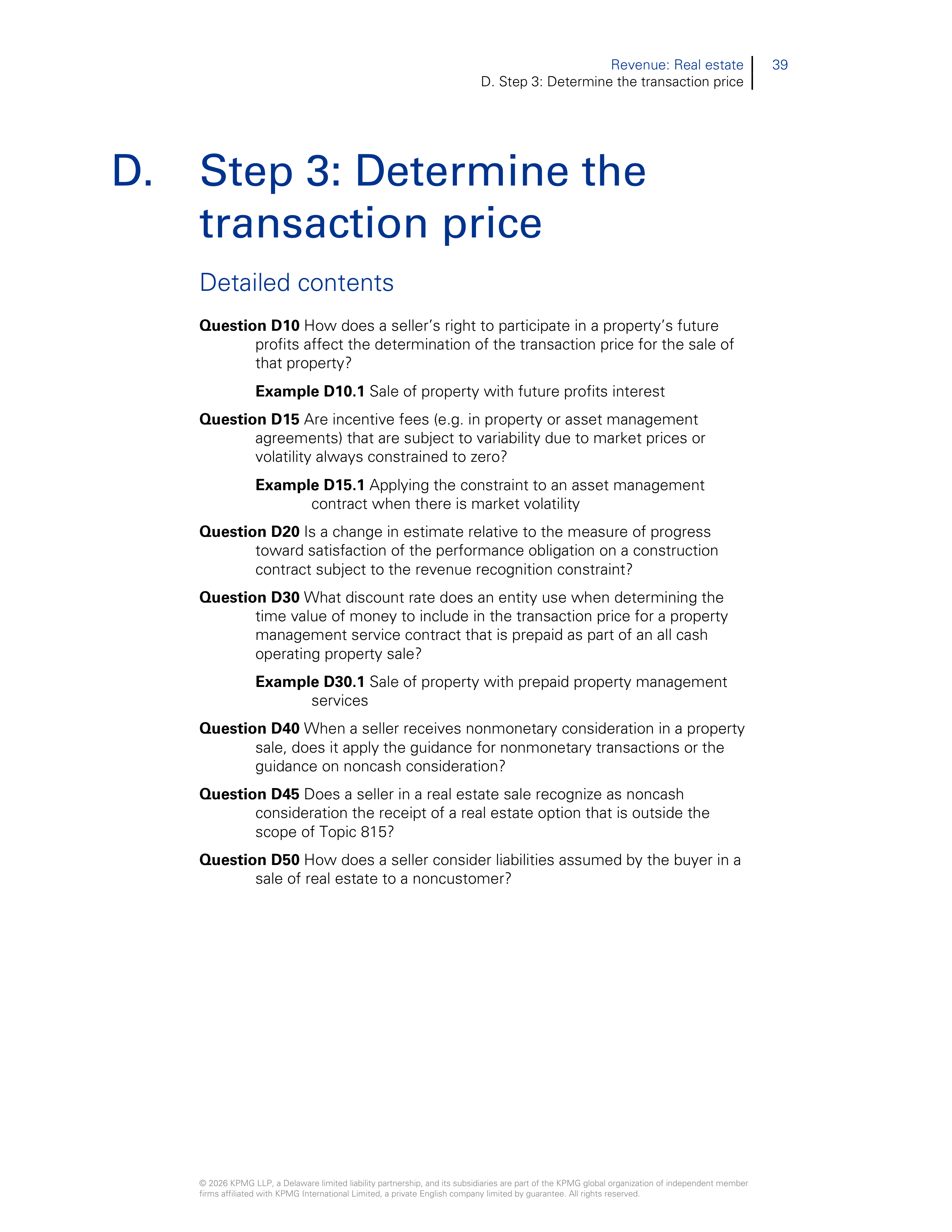 KPMG Real Estate Revenue Handbook — page 41