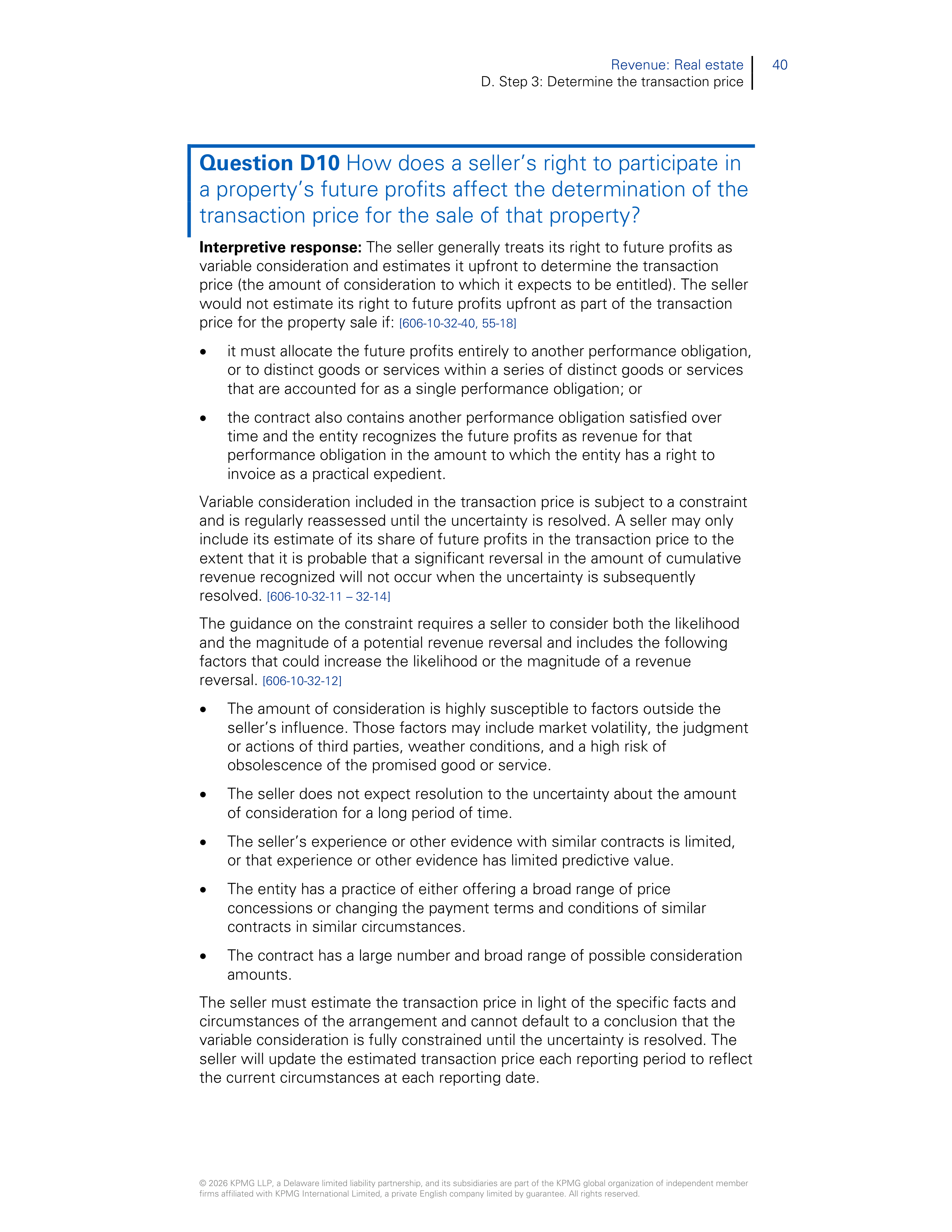 KPMG Real Estate Revenue Handbook — page 42
