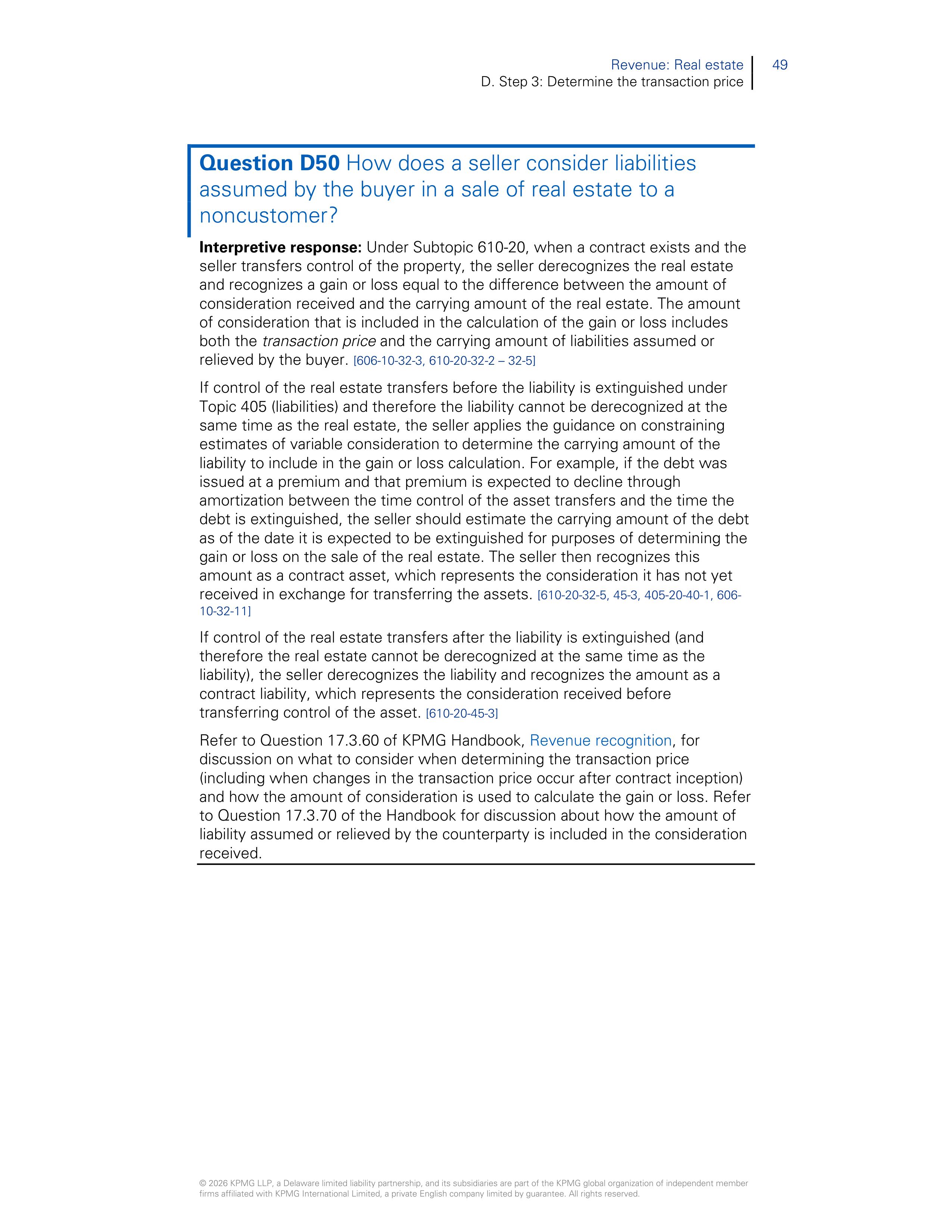 KPMG Real Estate Revenue Handbook — page 51