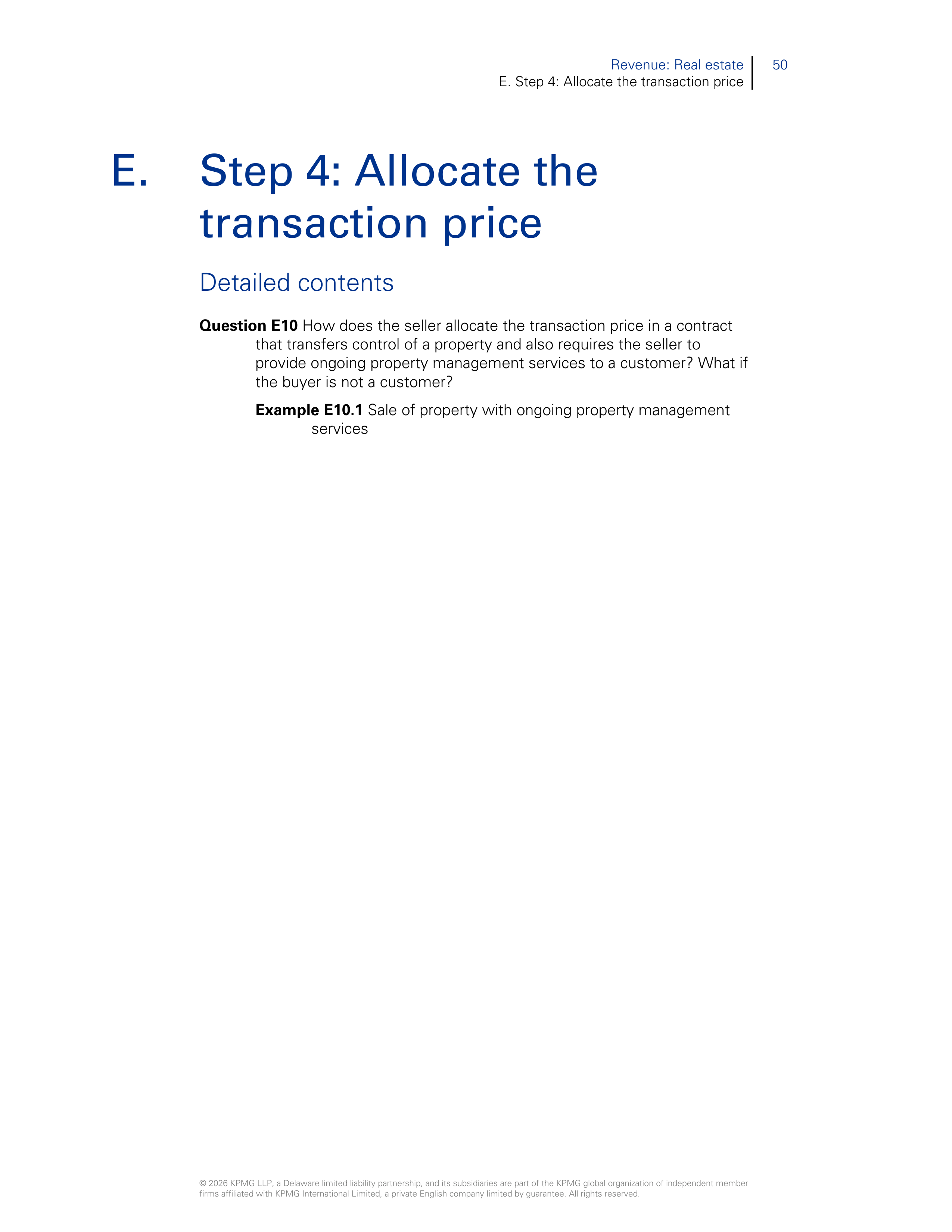 KPMG Real Estate Revenue Handbook — page 52
