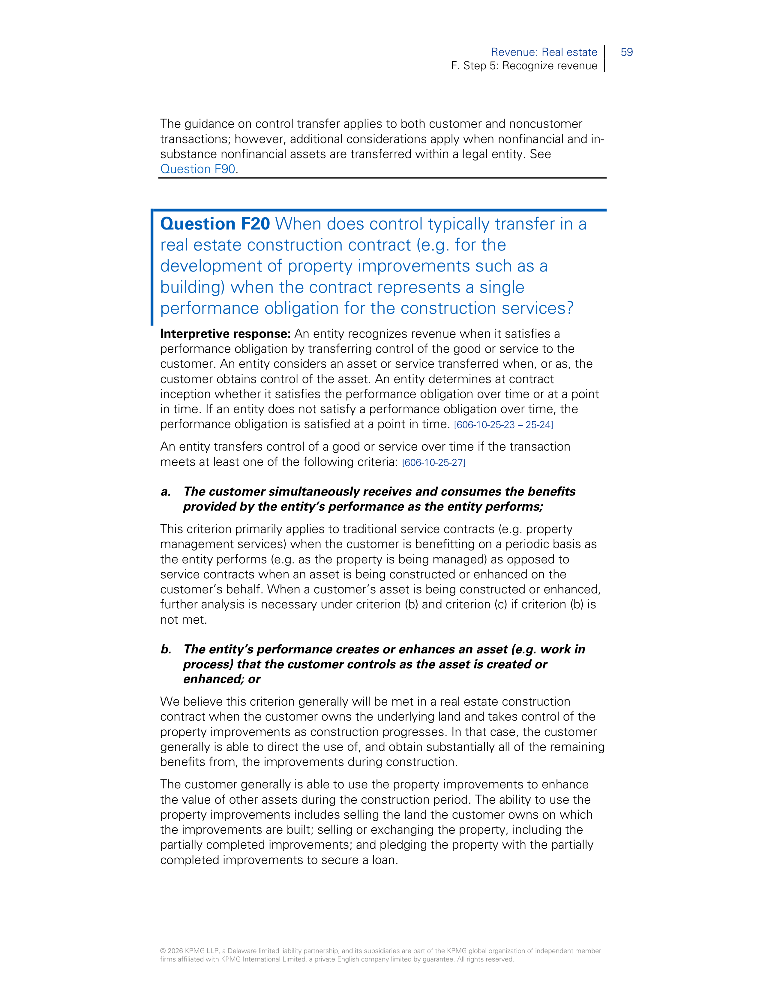 KPMG Real Estate Revenue Handbook — page 61