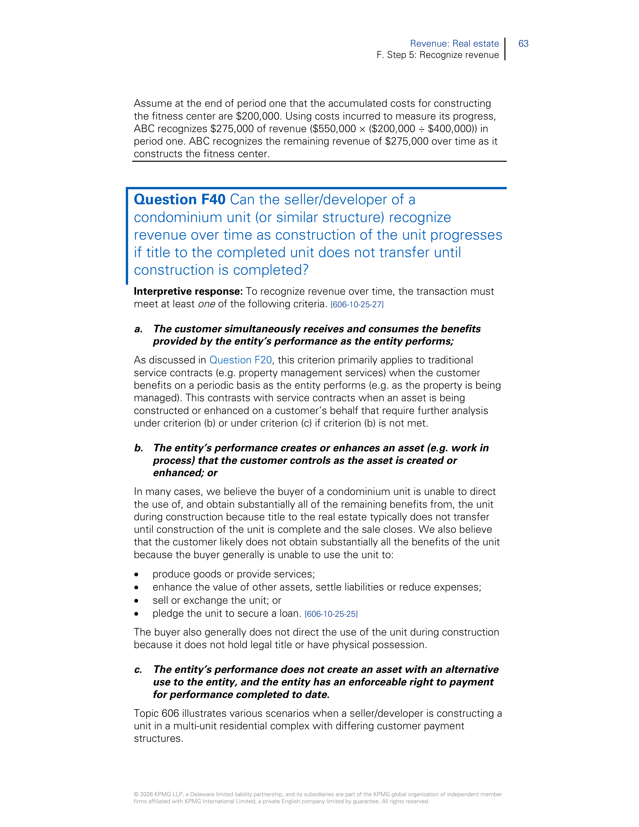 KPMG Real Estate Revenue Handbook — page 65