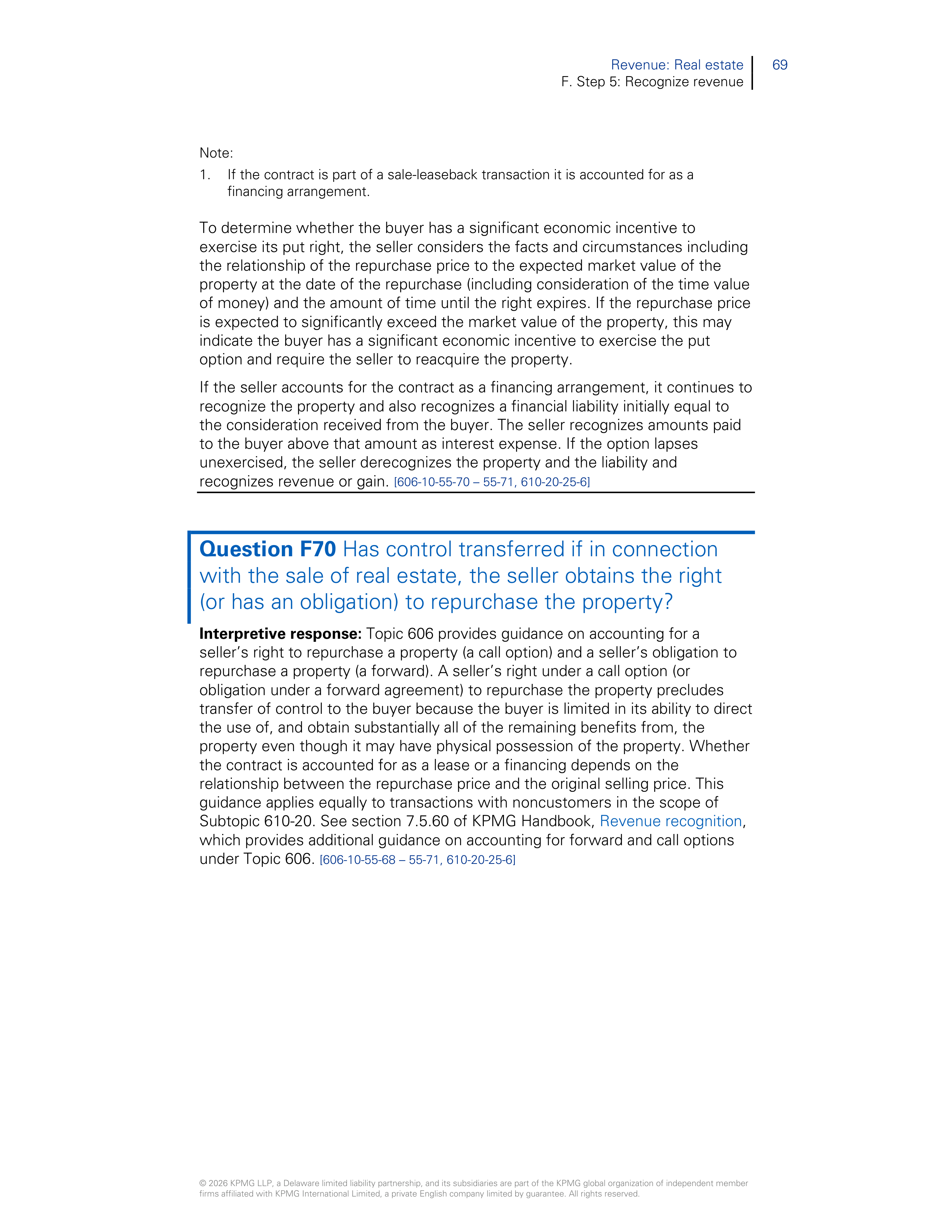 KPMG Real Estate Revenue Handbook — page 71