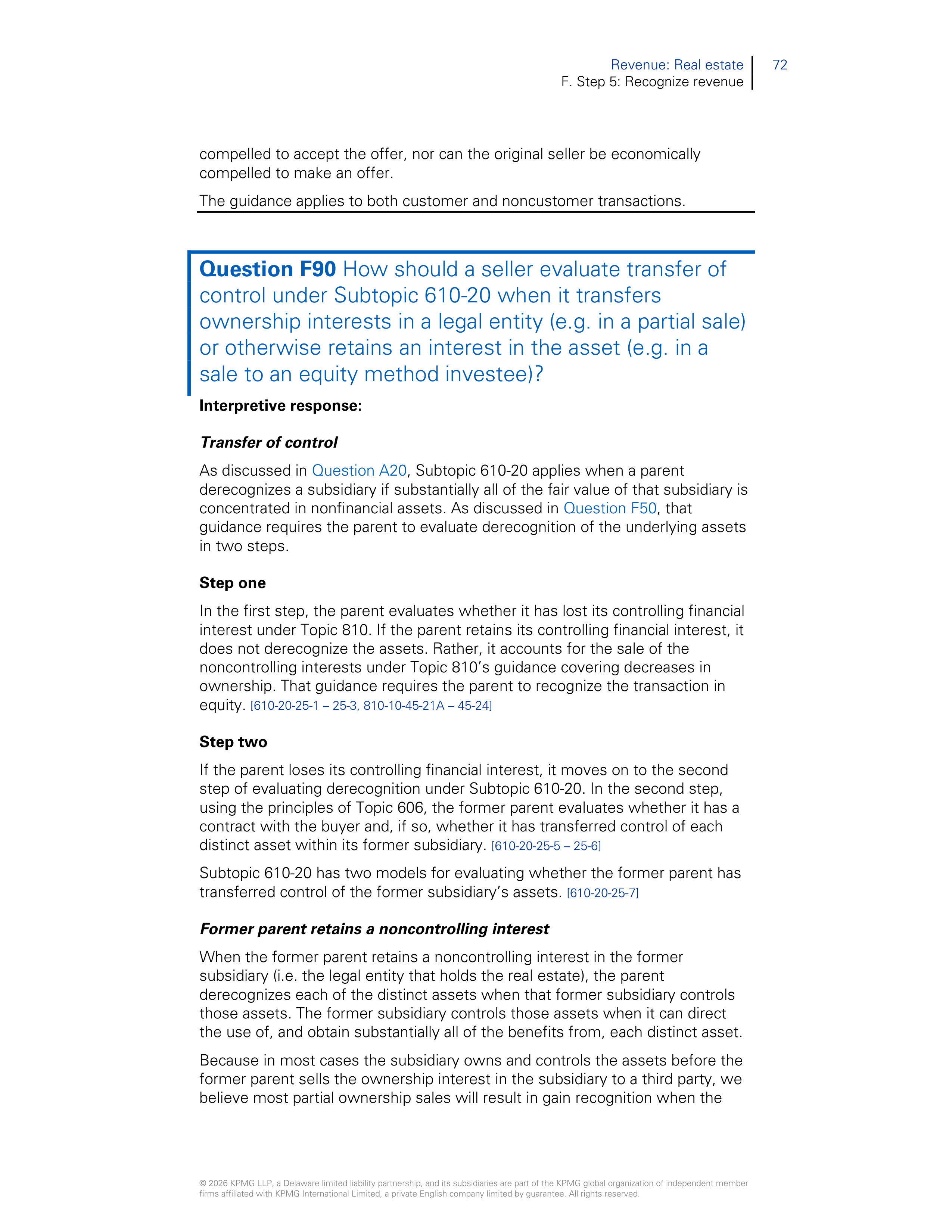 KPMG Real Estate Revenue Handbook — page 74