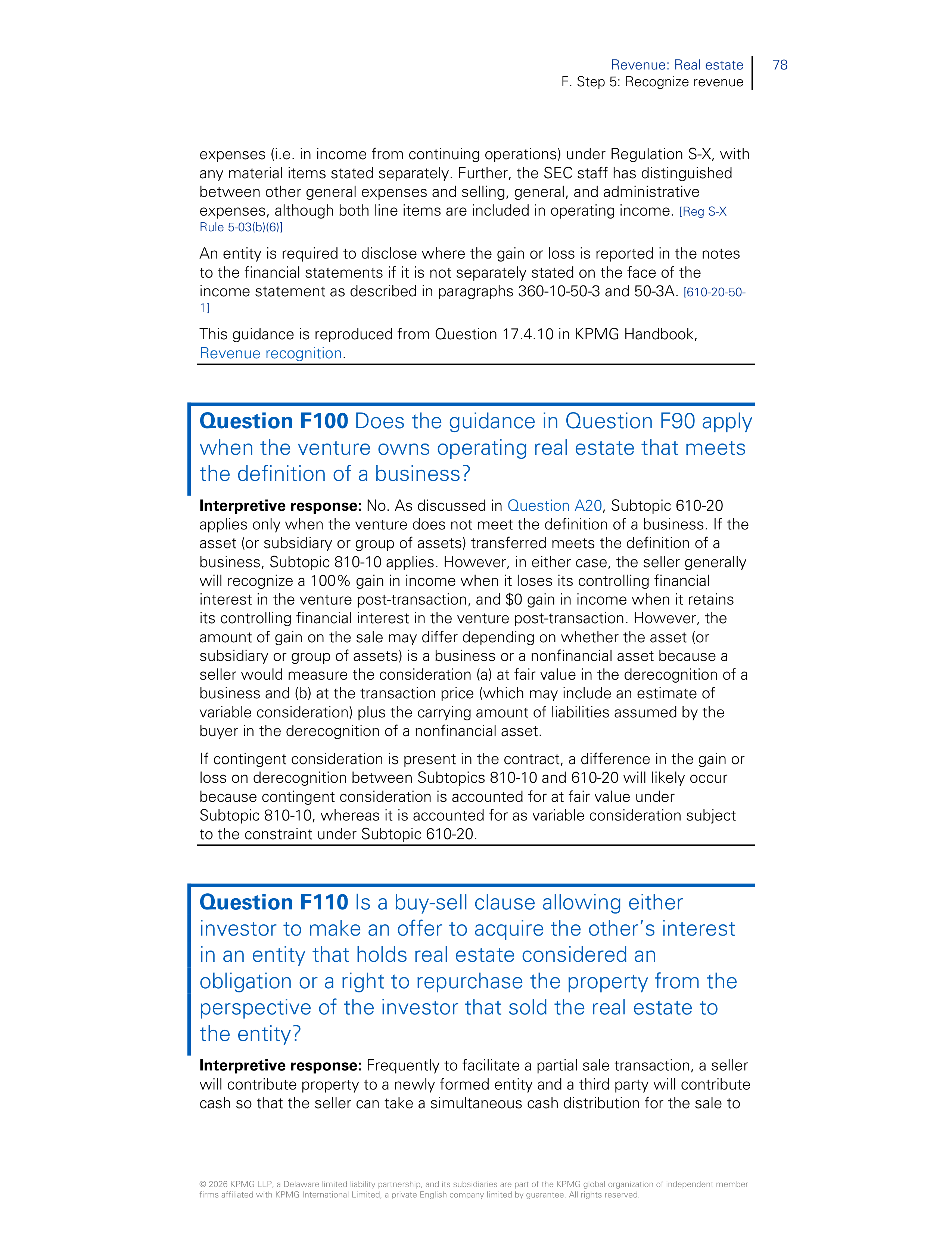 KPMG Real Estate Revenue Handbook — page 80