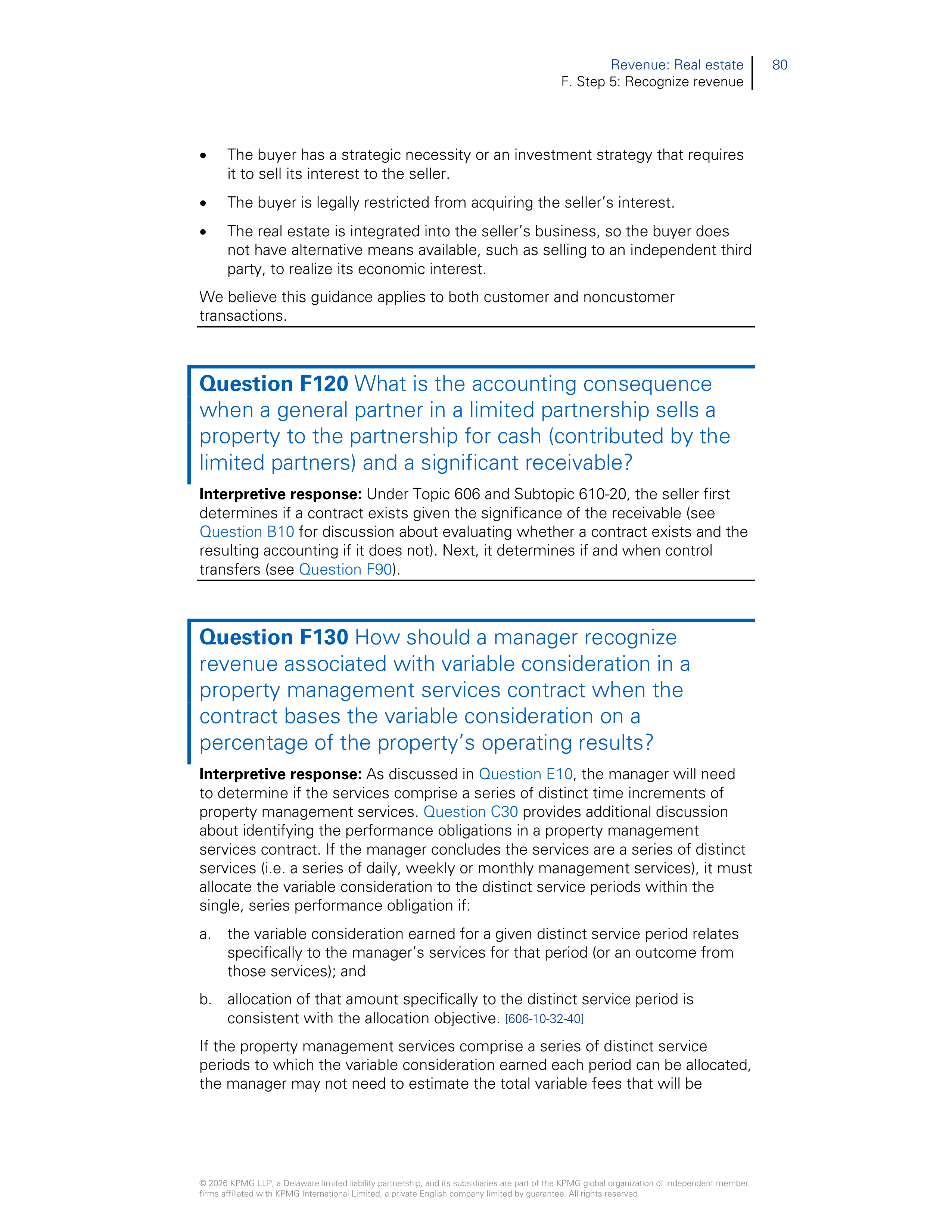 KPMG Real Estate Revenue Handbook — page 82