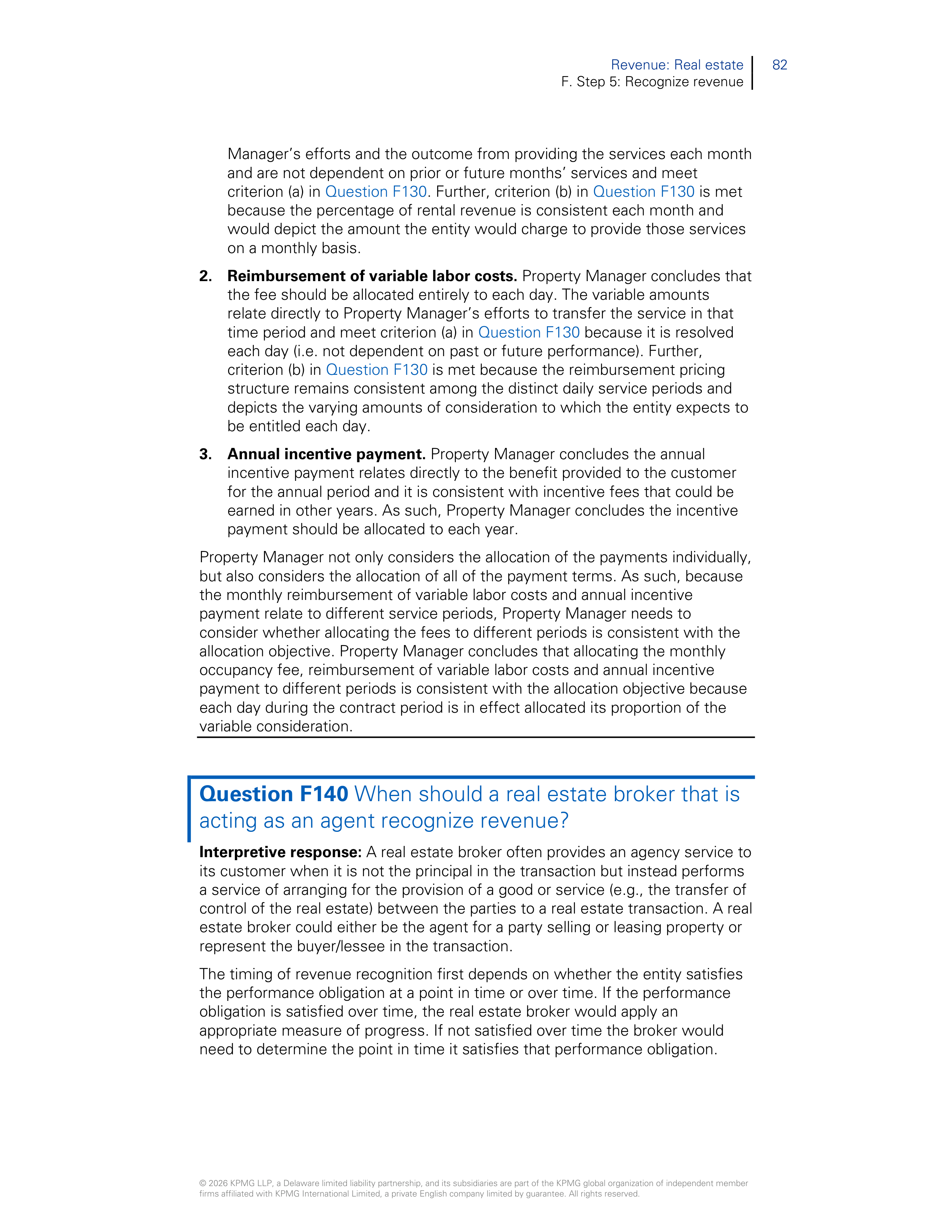 KPMG Real Estate Revenue Handbook — page 84
