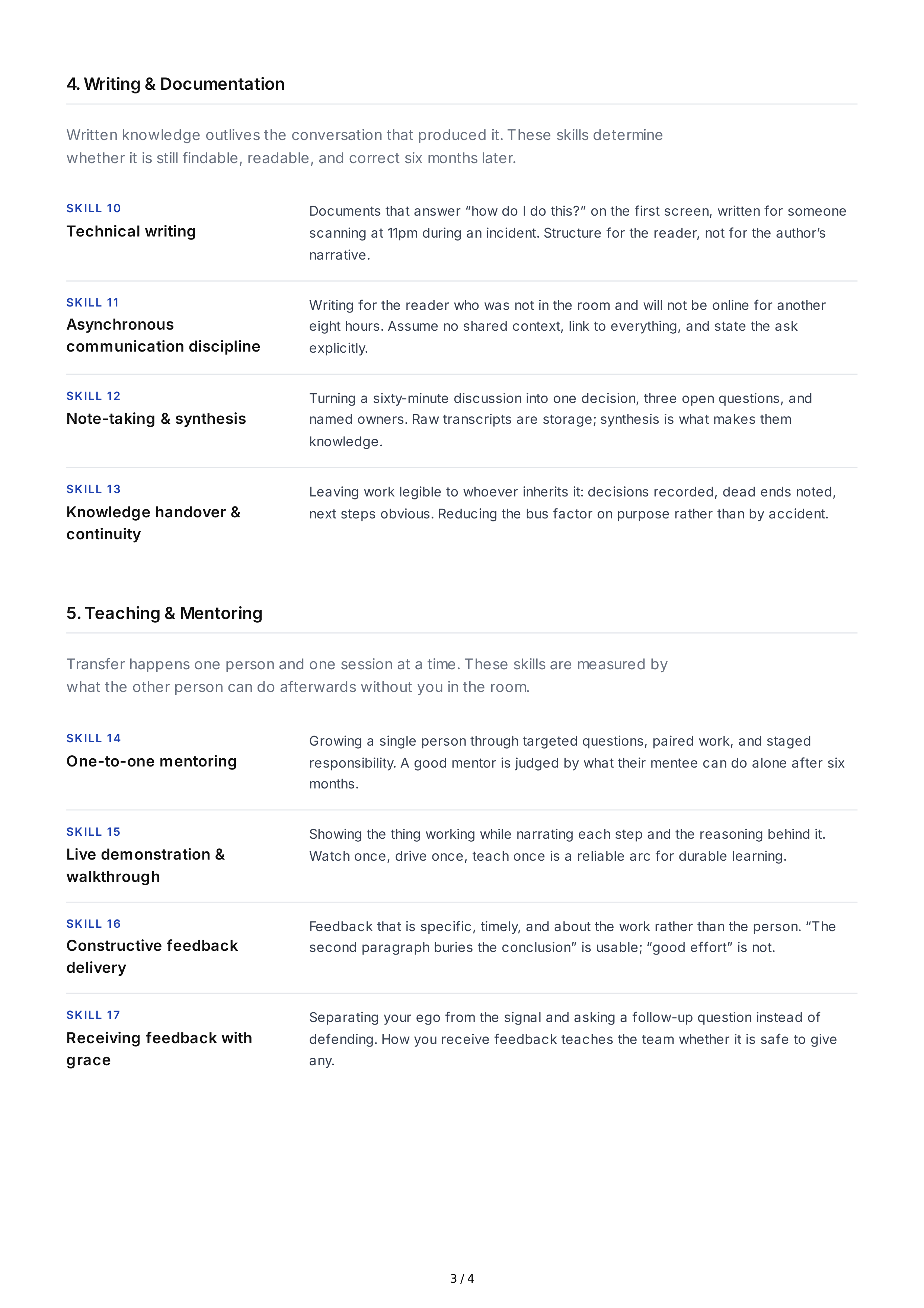 Knowledge Sharing Interpersonal Skills — page 3