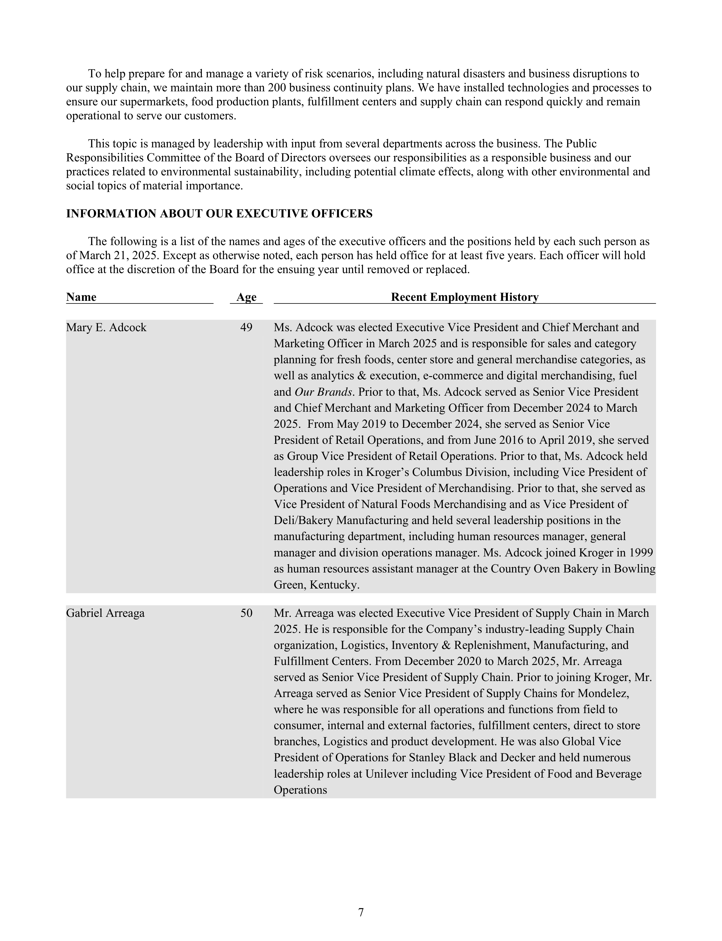 Kroger Annual Report — page 101