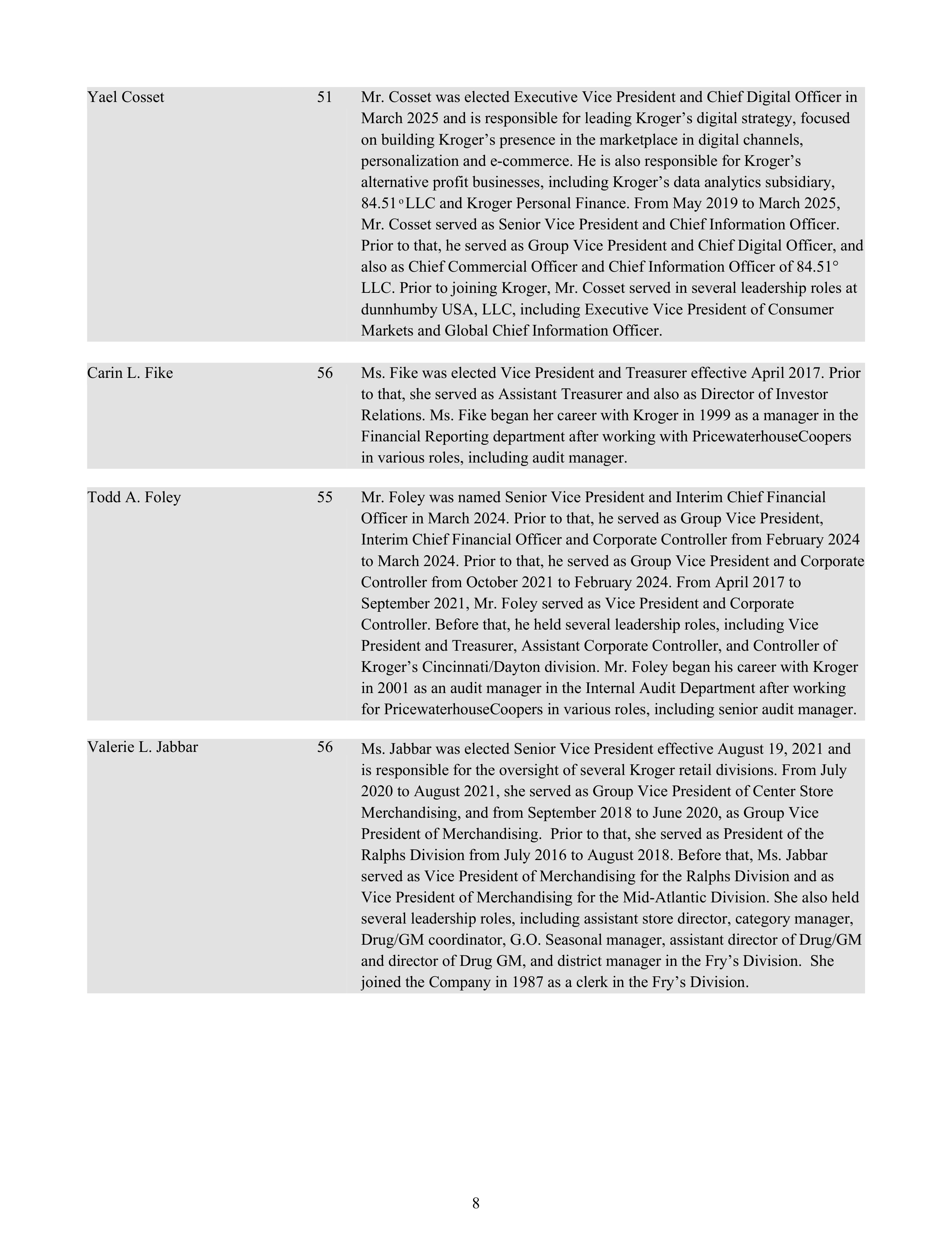 Kroger Annual Report — page 102