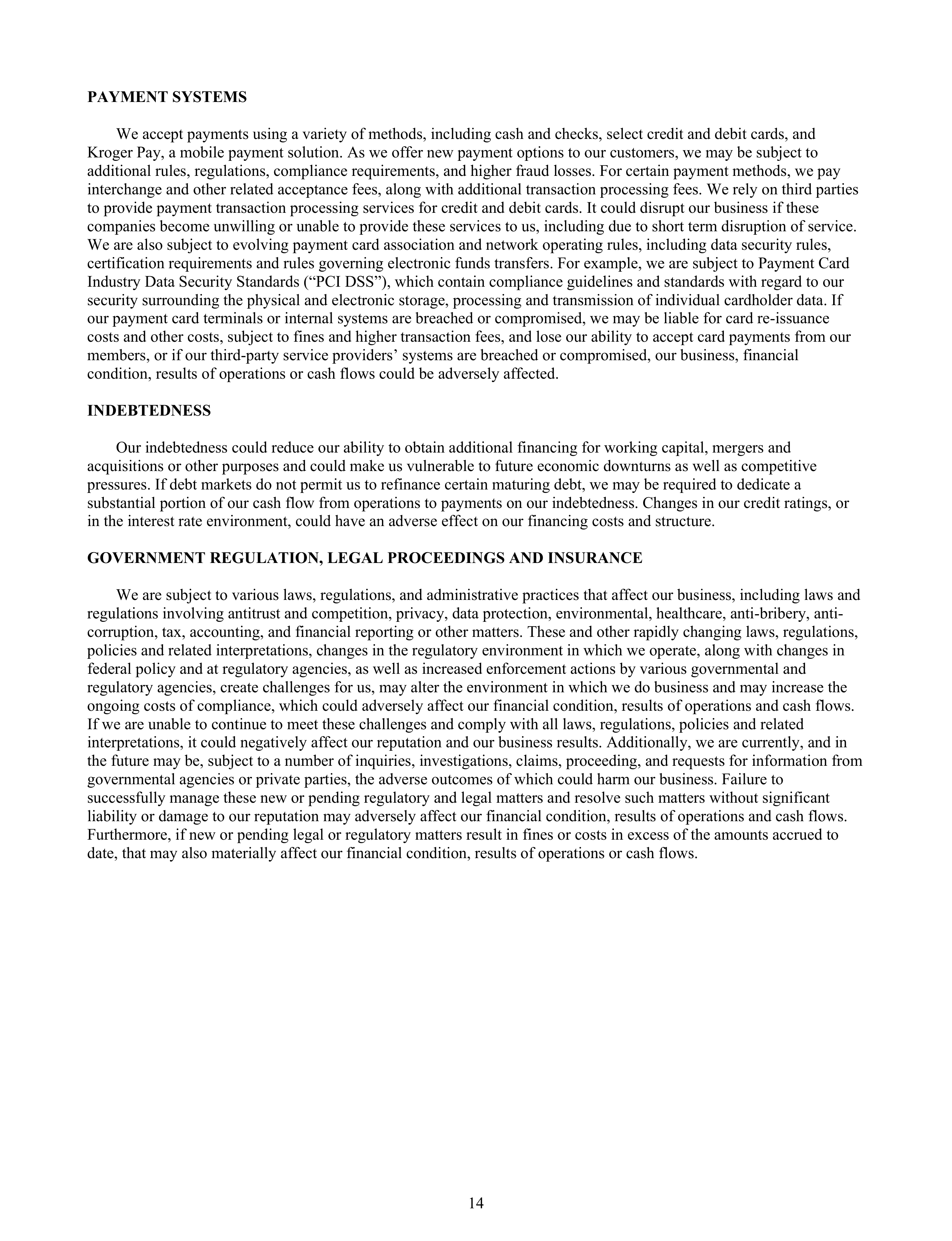 Kroger Annual Report — page 108