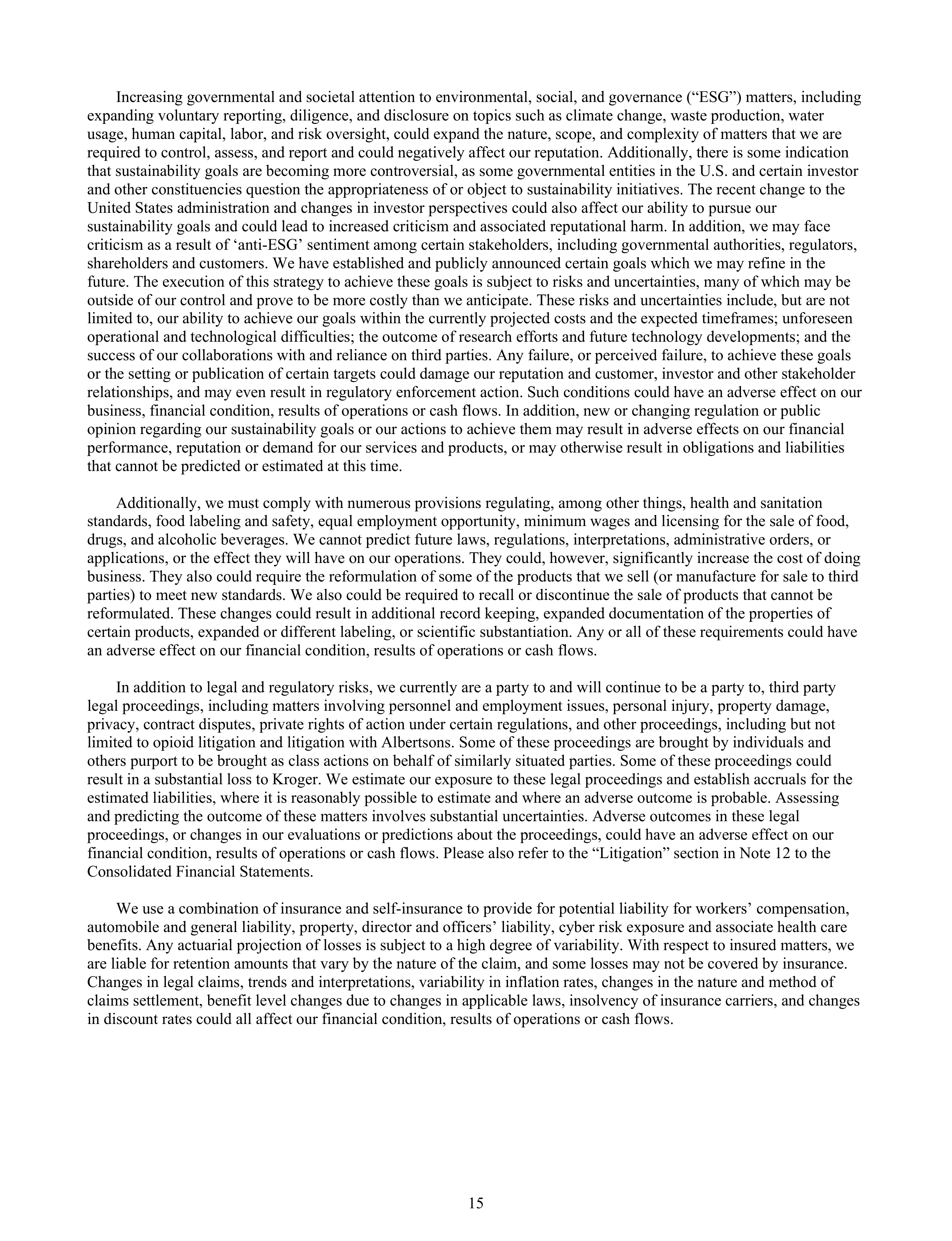 Kroger Annual Report — page 109