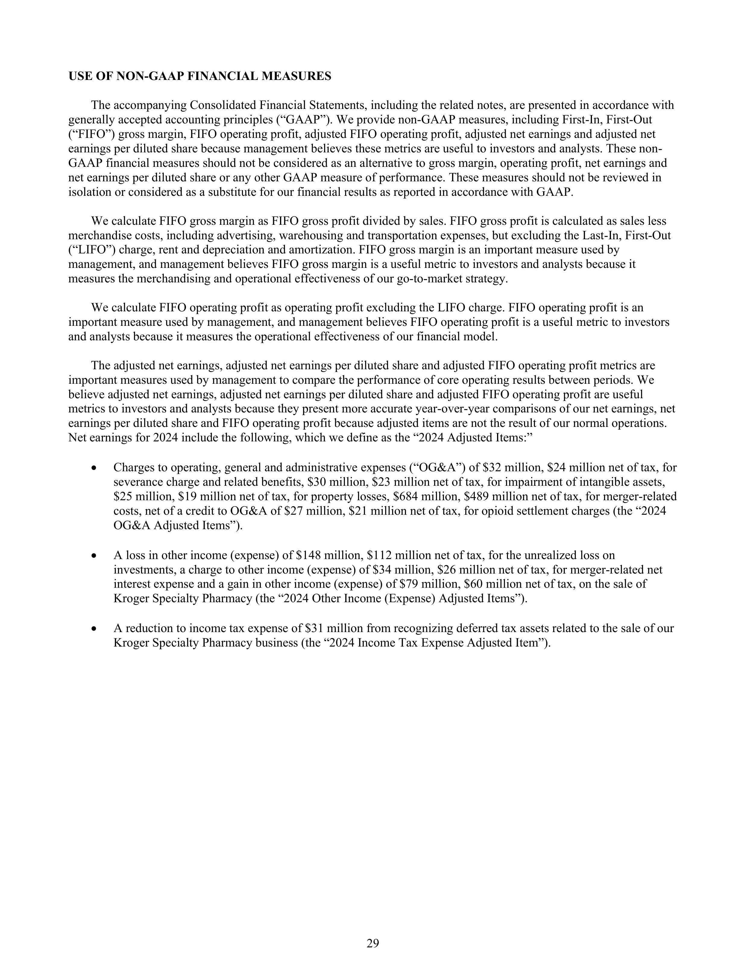 Kroger Annual Report — page 123