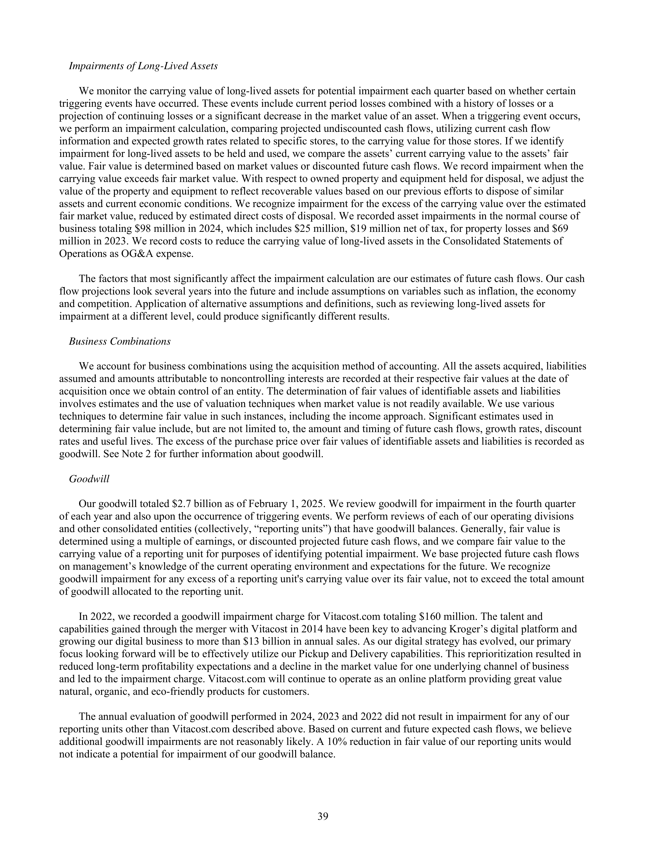 Kroger Annual Report — page 133