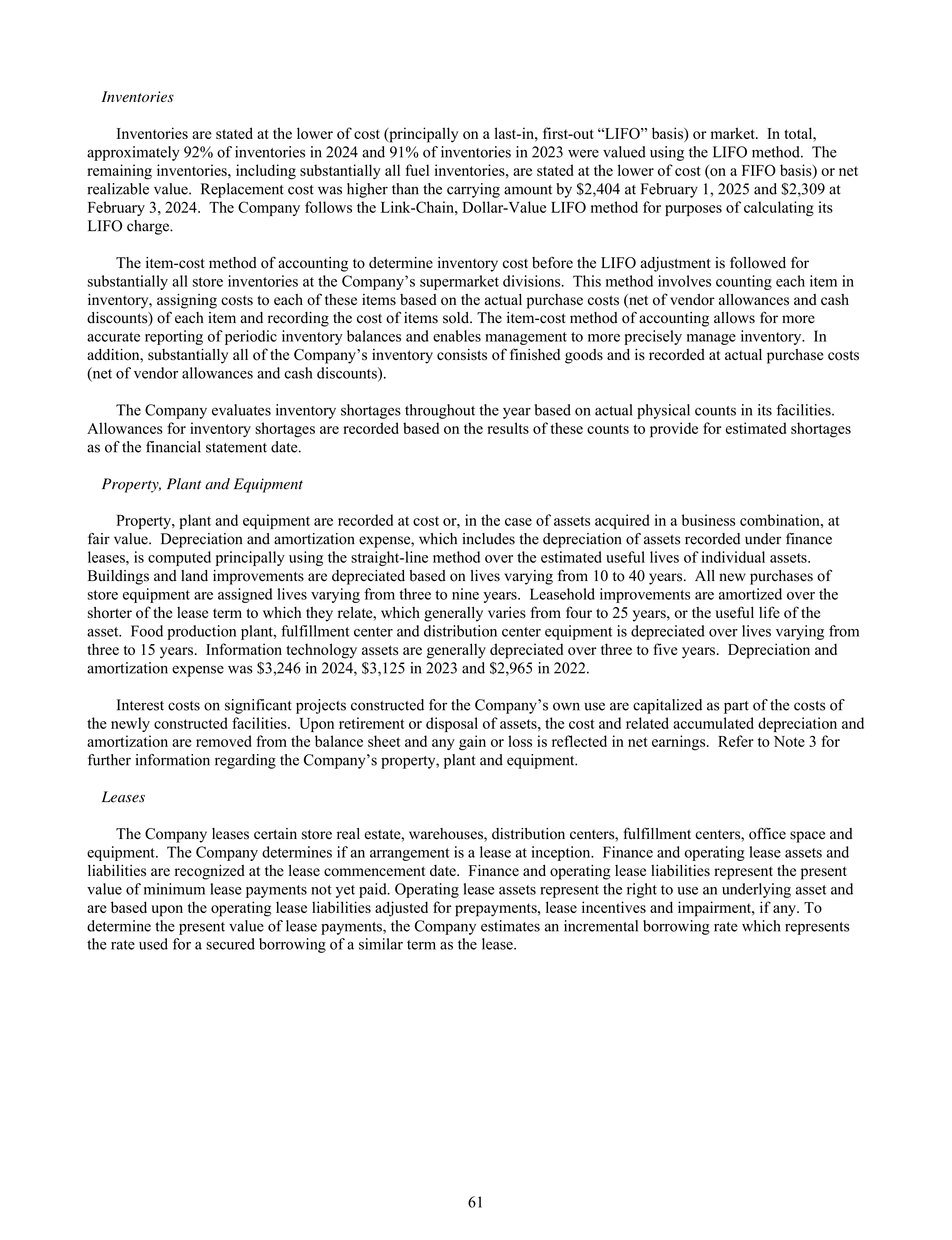 Kroger Annual Report — page 155