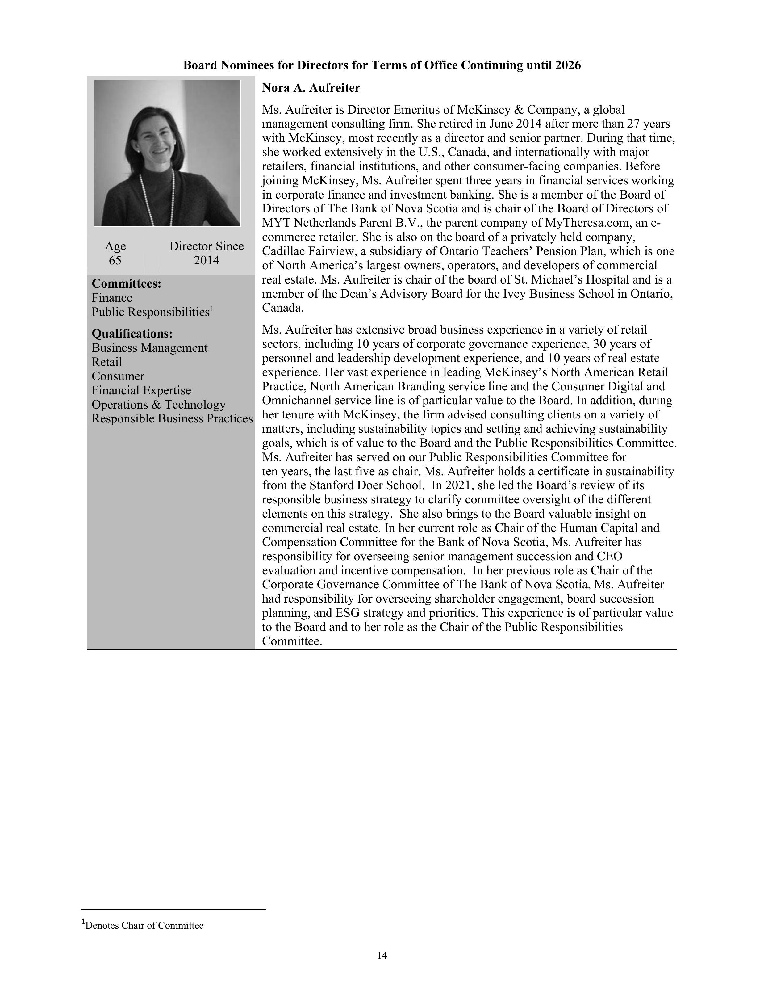 Kroger Annual Report — page 16