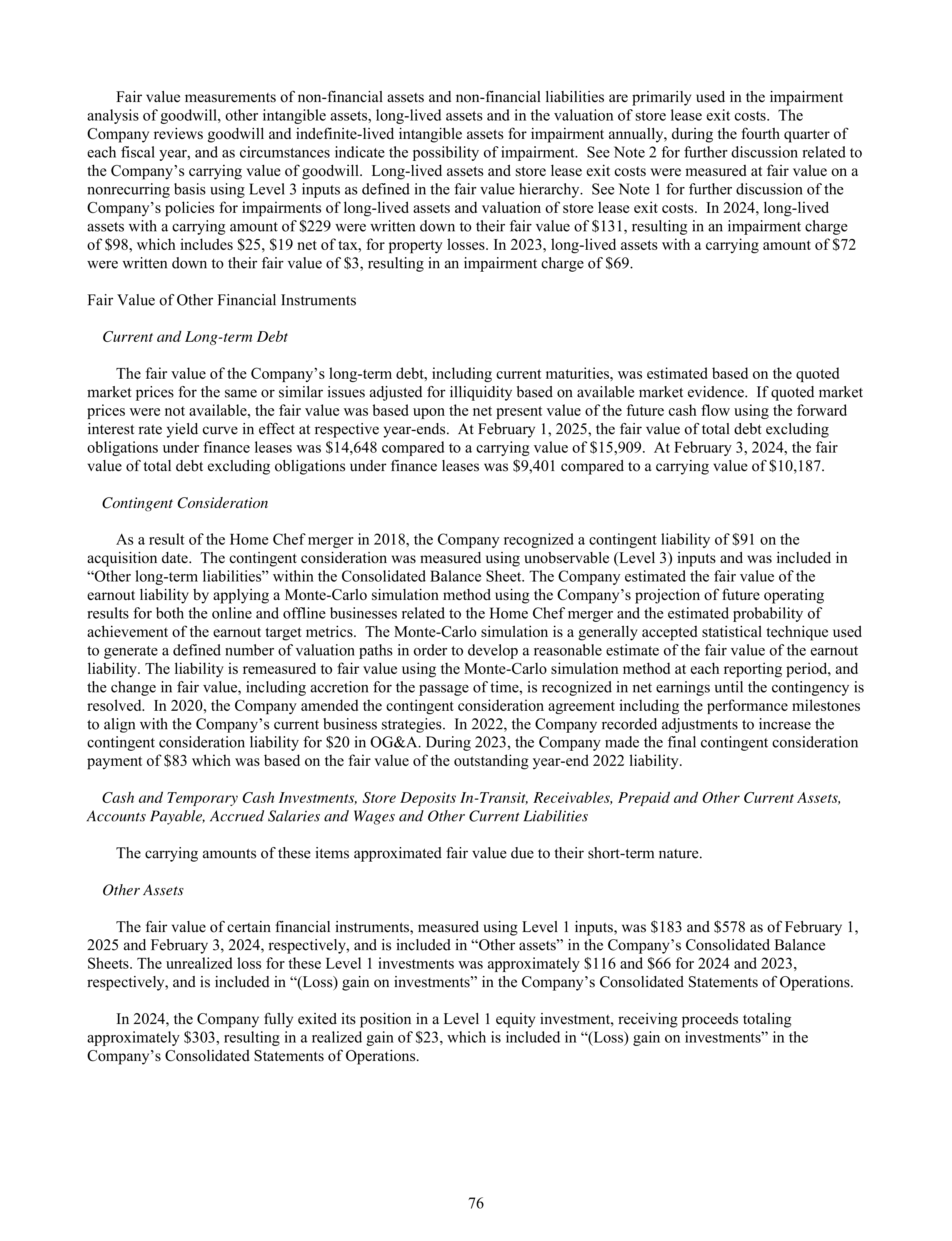 Kroger Annual Report — page 170