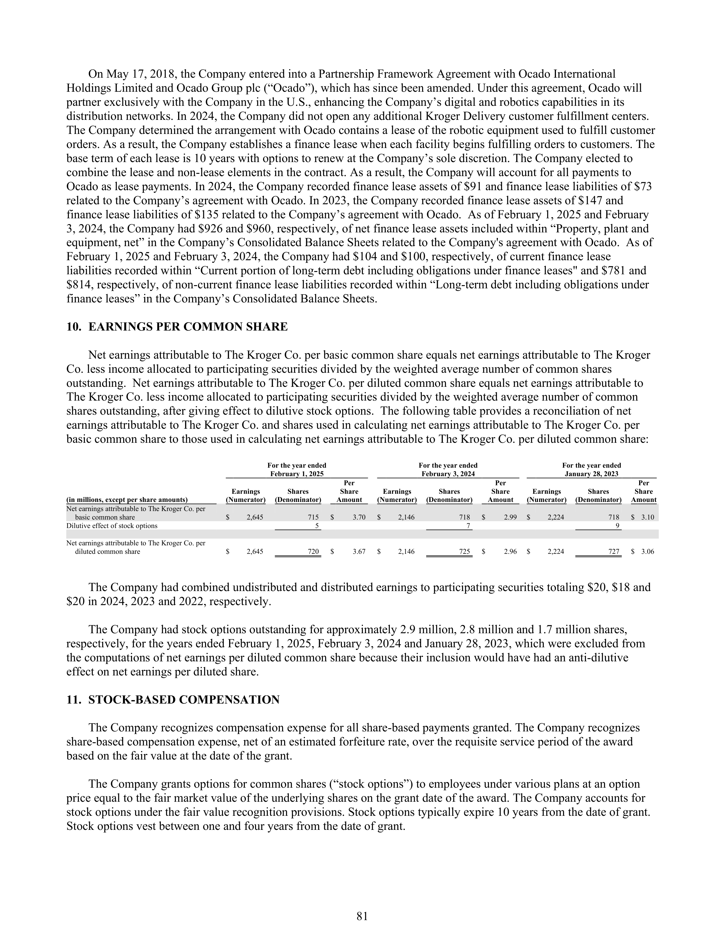 Kroger Annual Report — page 175