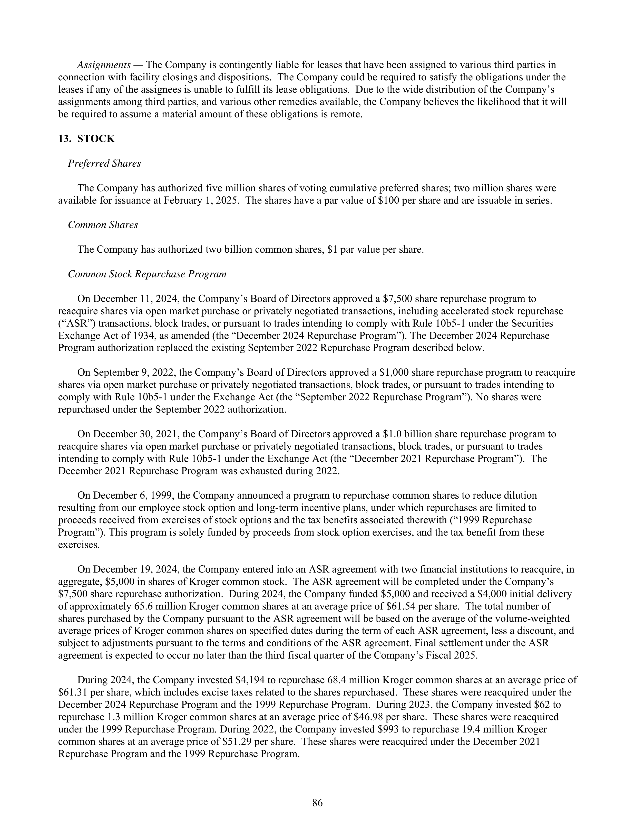 Kroger Annual Report — page 180