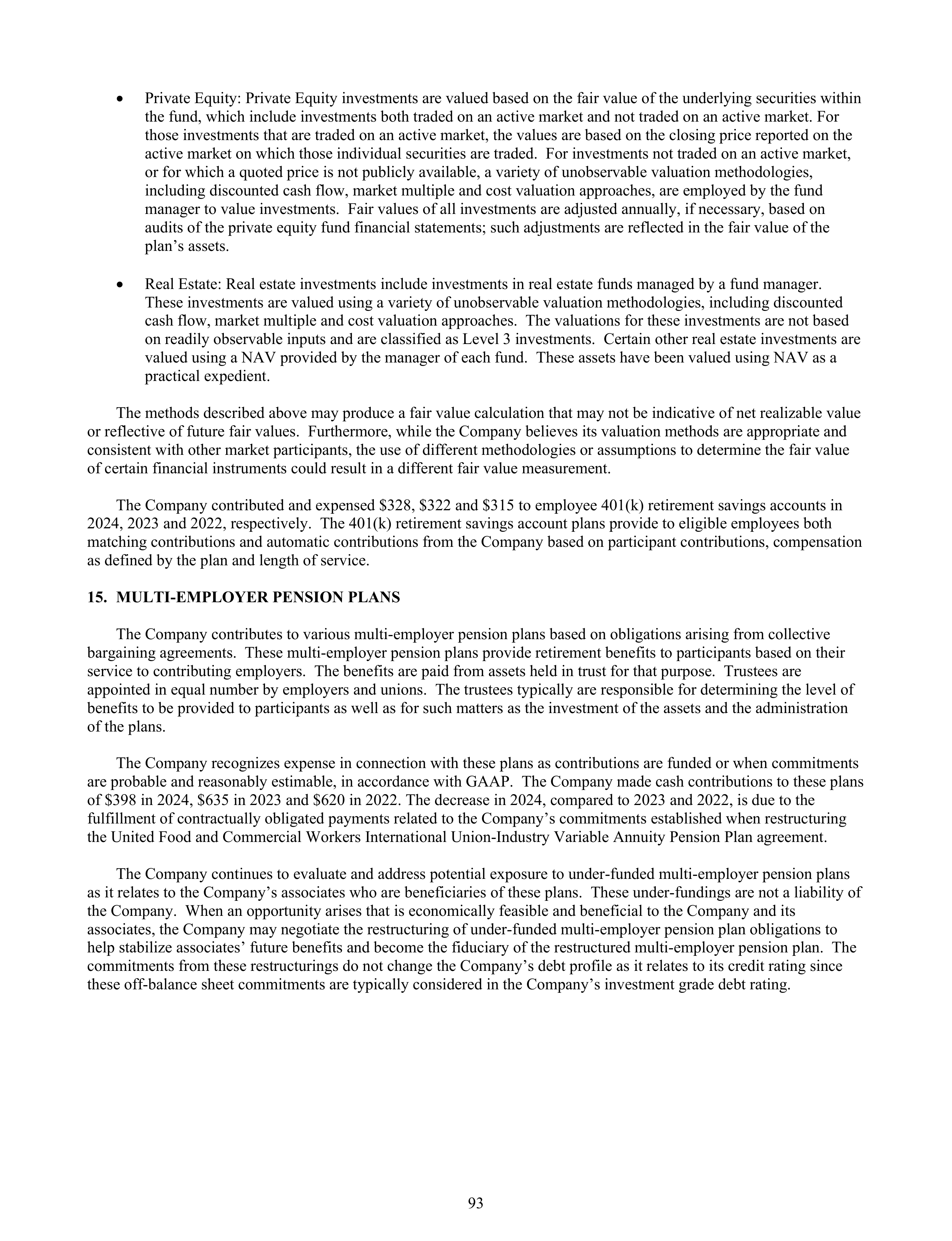 Kroger Annual Report — page 187